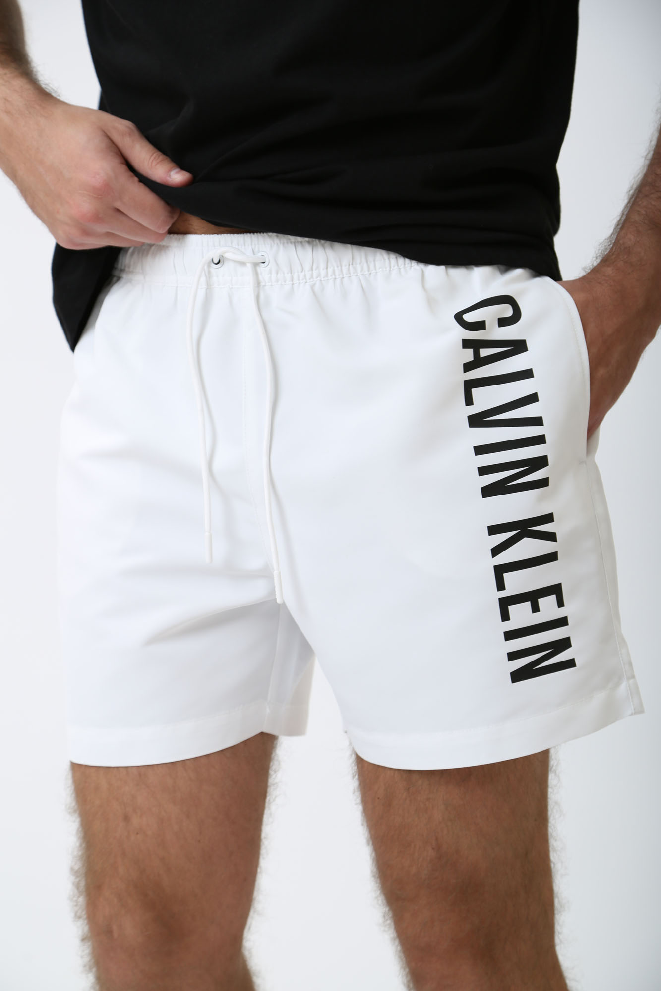 KM0KM01004 Шорты плавательные Calvin Klein Underwear Белый