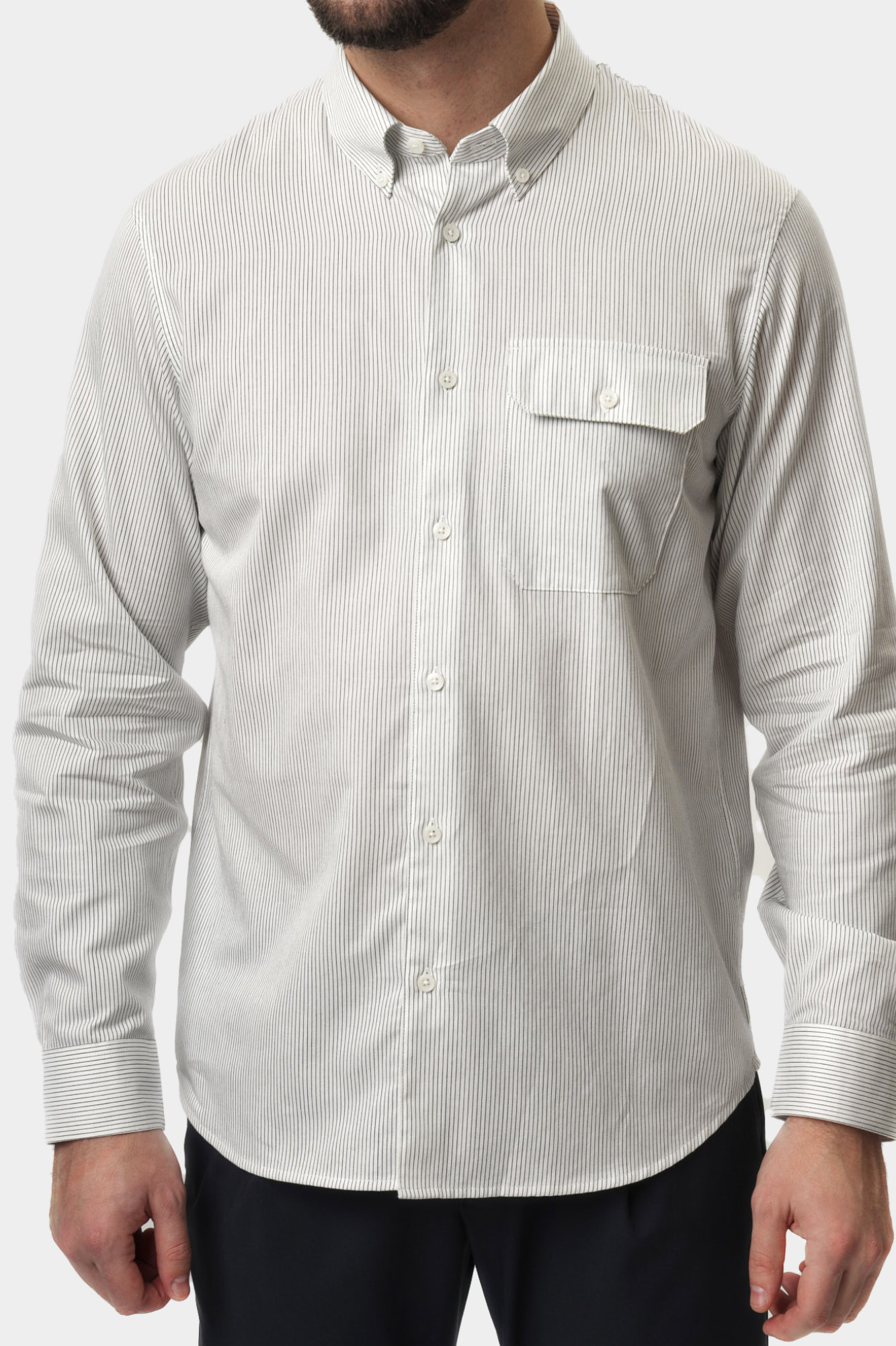 XM000199_AF12143 Рубашка с длинным рукавом Armani Exchange Белый