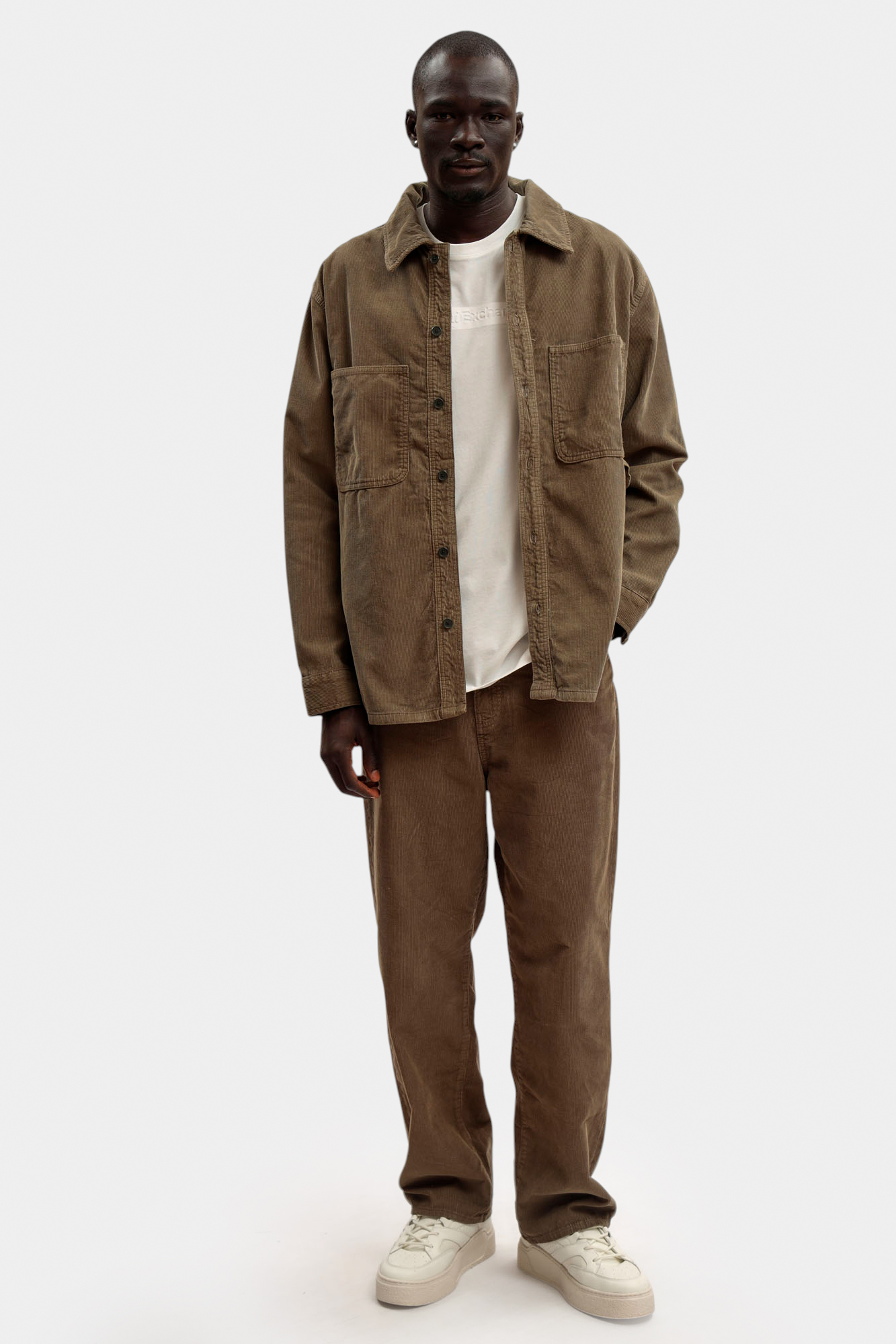 XM001588_AF18825 Рубашка Armani Exchange Коричневый