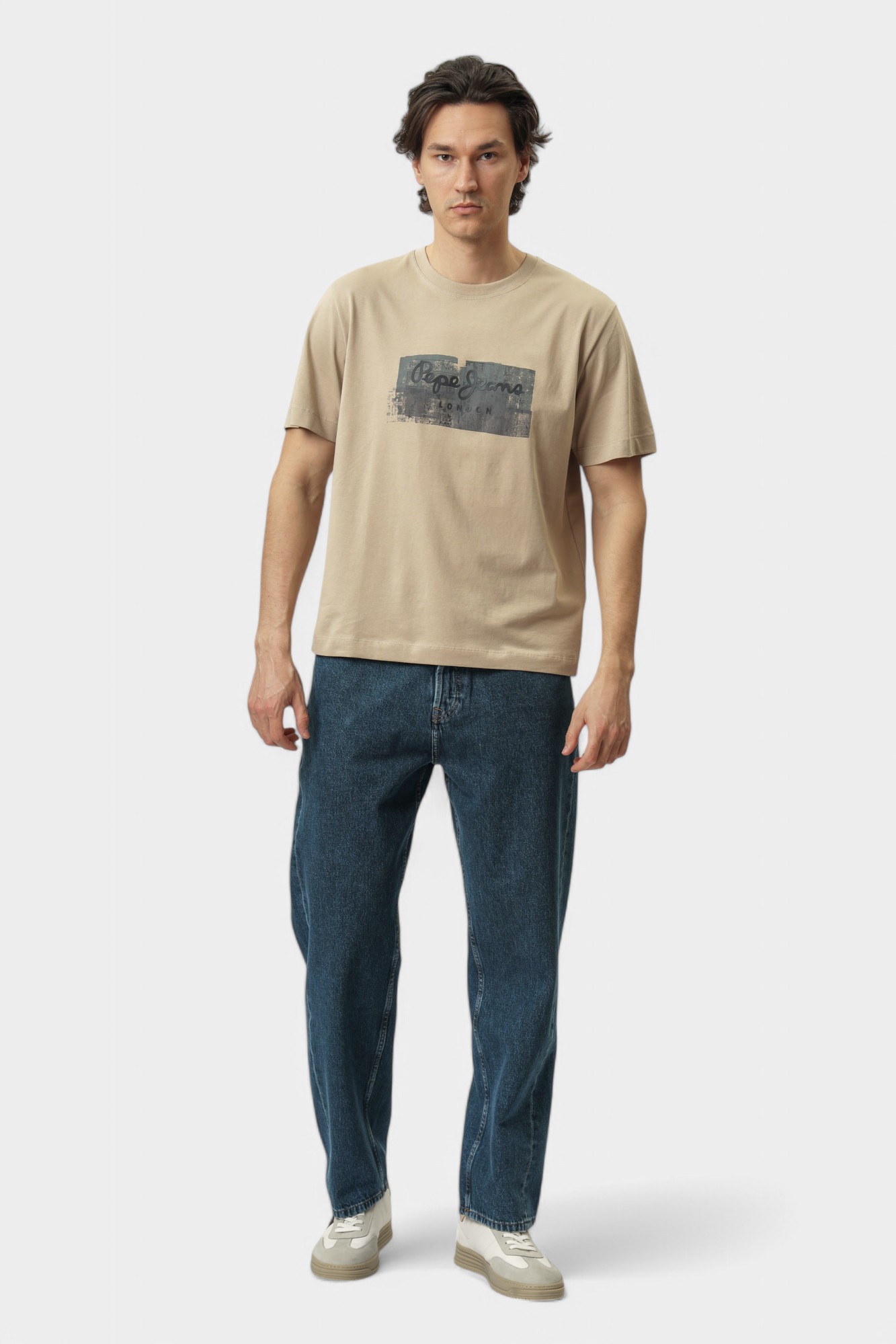 PM509780 Футболка Pepe Jeans Бежевый