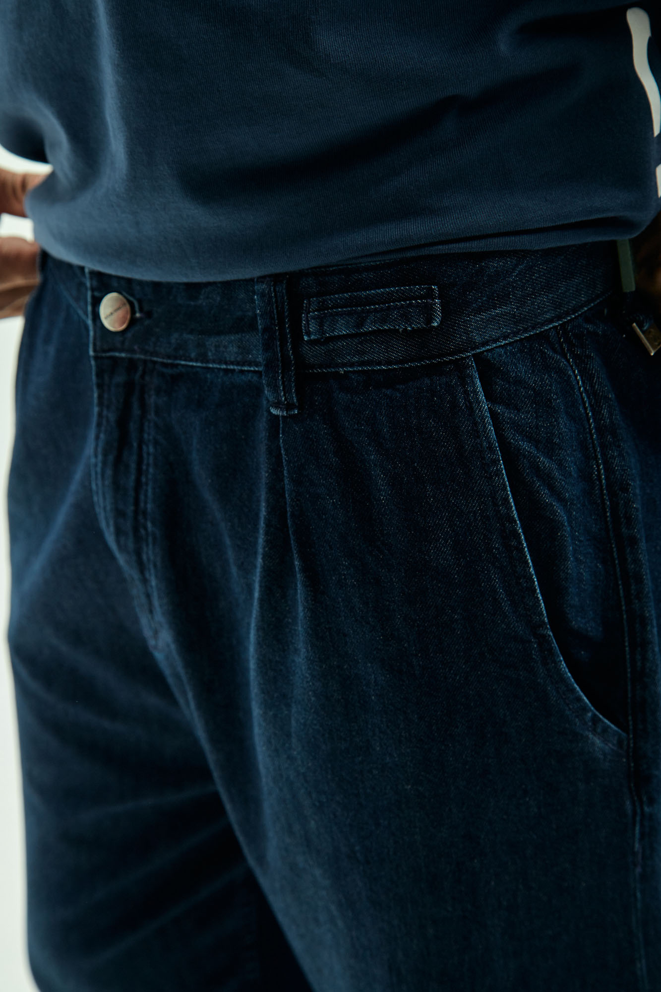 VM-OMA-33-017 Брюки джинсовые Van Mich Синий