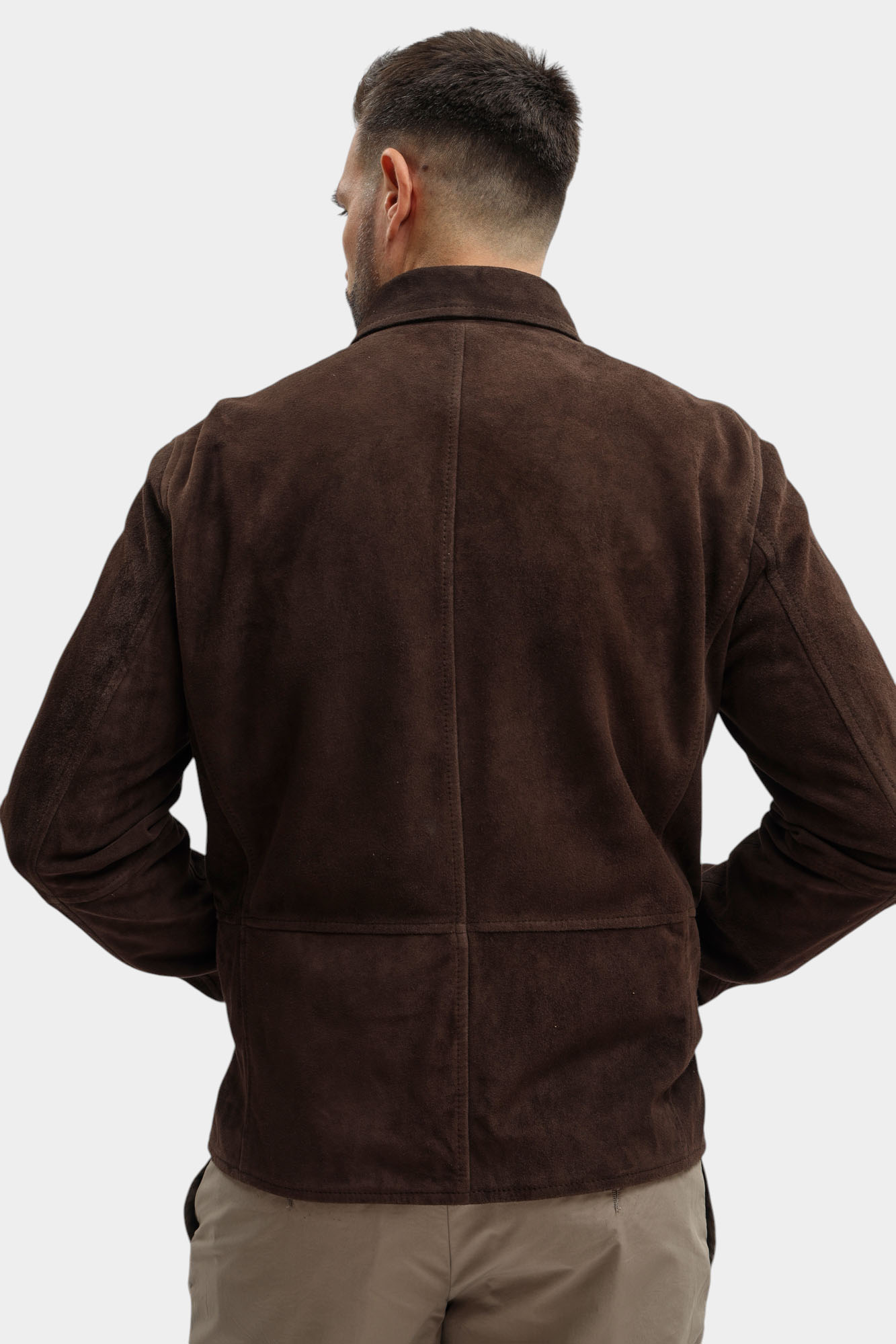 80000833_110165 Куртка кожаная Strellson Коричневый