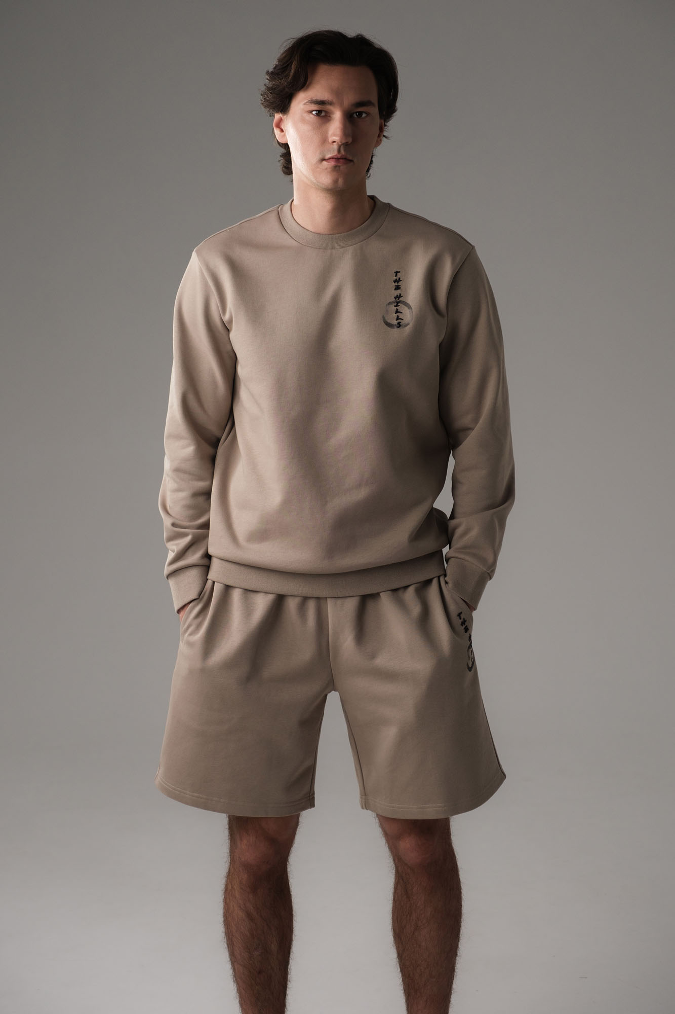 M-251-MA-20-8005 Свитшот The Hills Бежевый