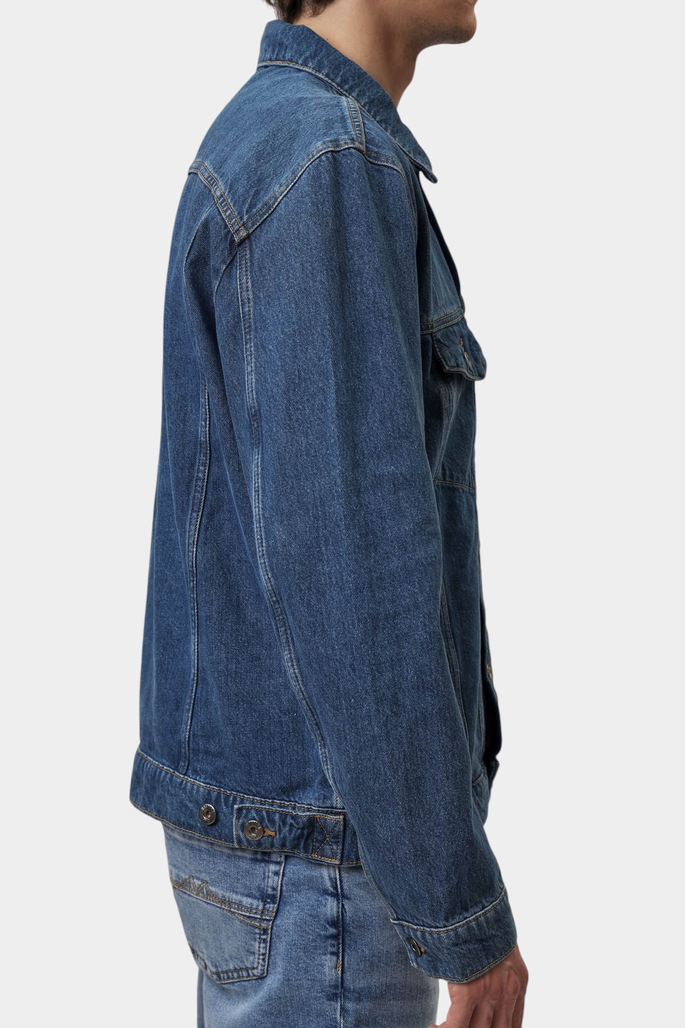 1016352-5000 Куртка джинсовая Mustang Синий