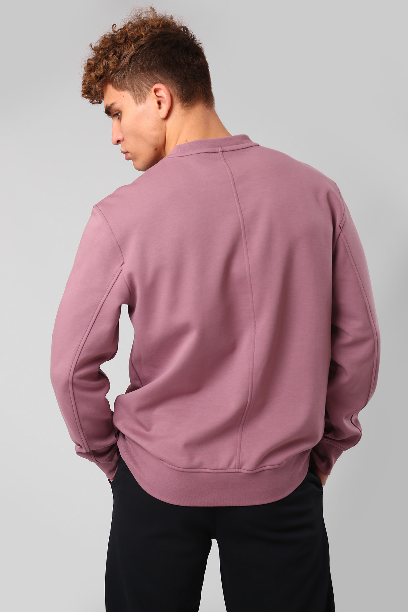 6LZMBE_ZJCAZ Свитшот Armani Exchange Фиолетовый