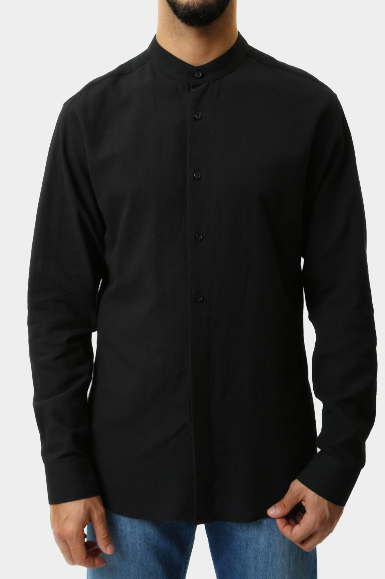 BMS0189 Рубашка Bikkembergs Черный