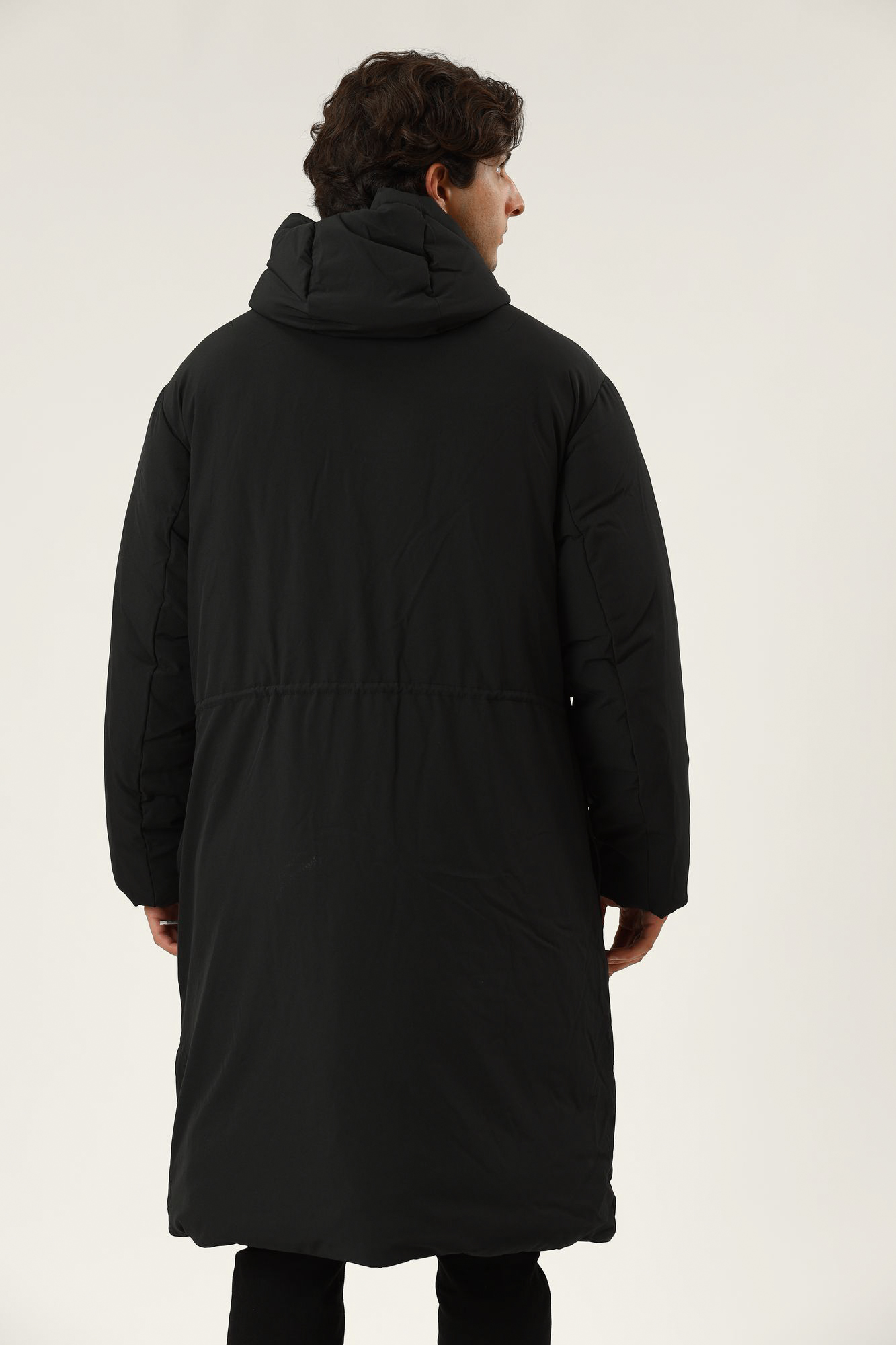 6KZL06_ZNICZ Пальто утепленное Armani Exchange Черный