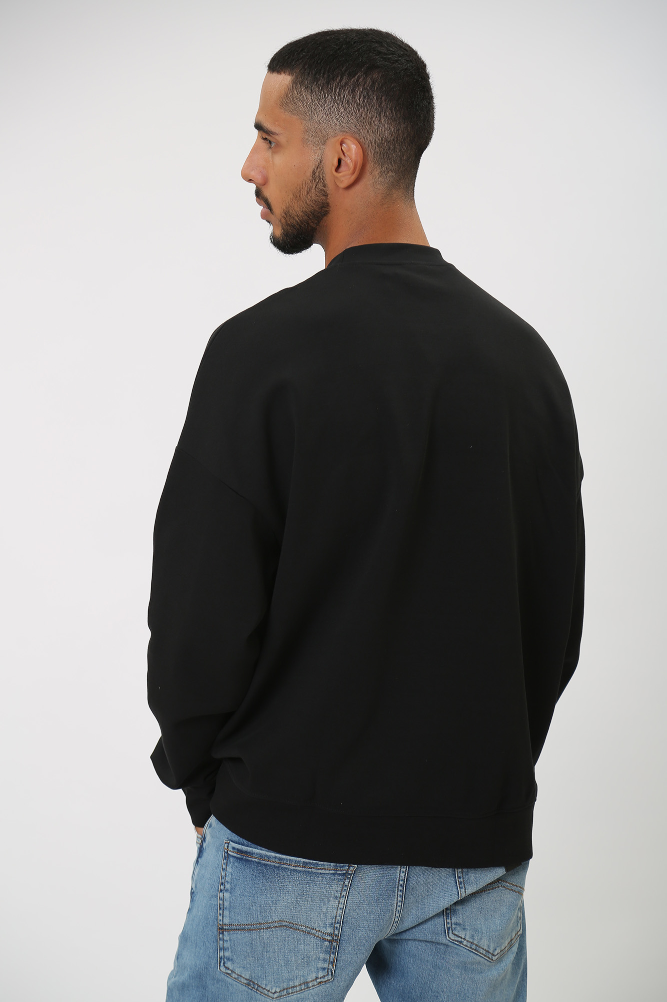 6RZMAC_ZJMAZ Свитшот  Armani Exchange Черный