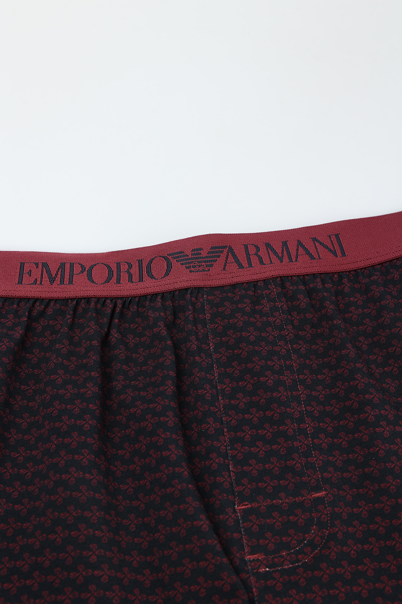 112072_3F504 Трусы Emporio Armani Бордовый