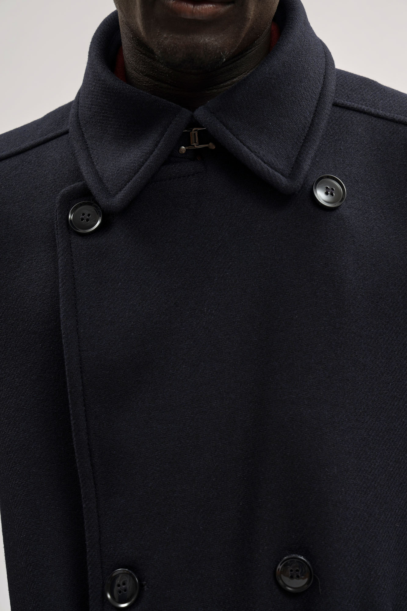 30048649_10019804 Пальто Strellson Синий