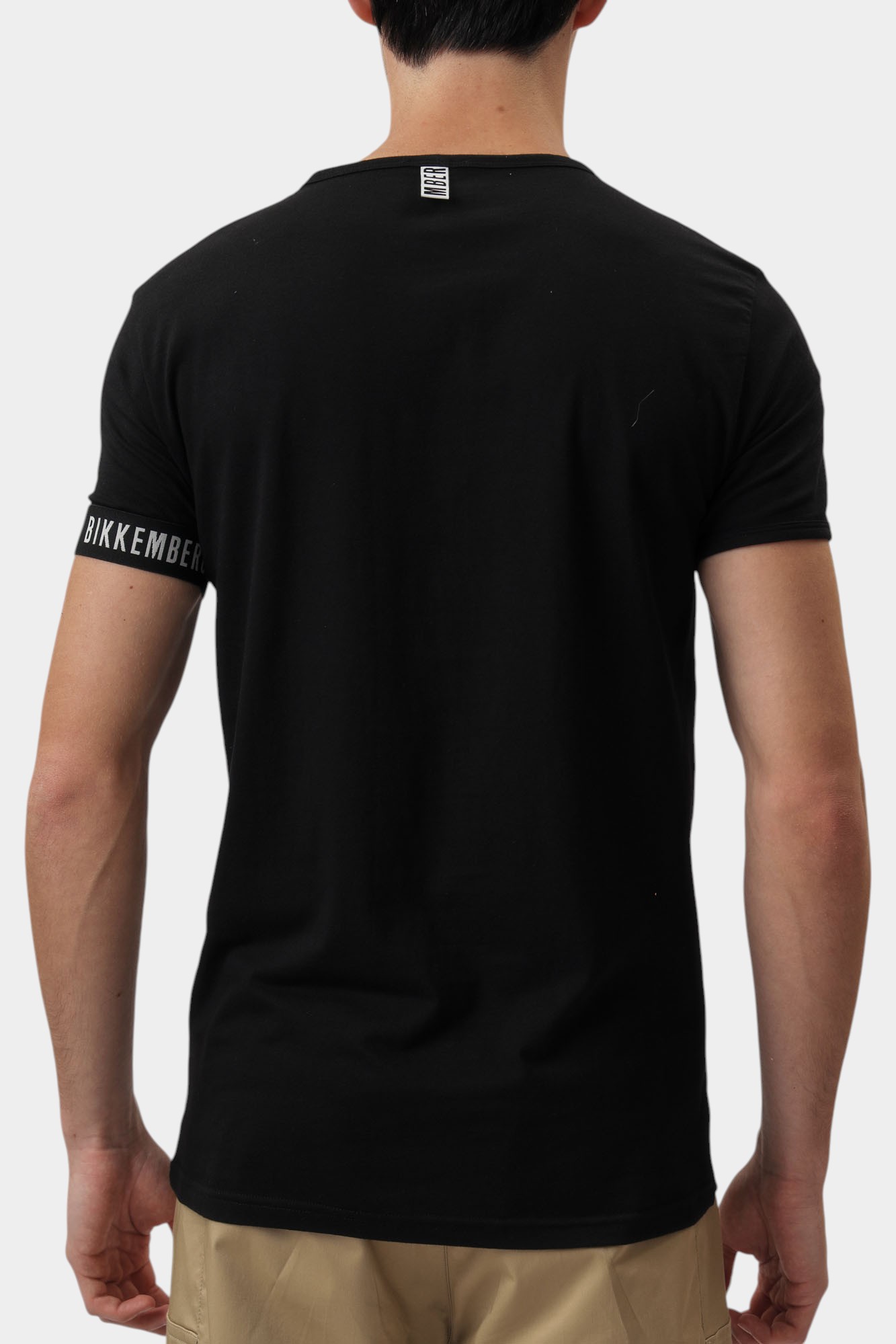 BKK42UTS17SI Футболка Bikkembergs Черный