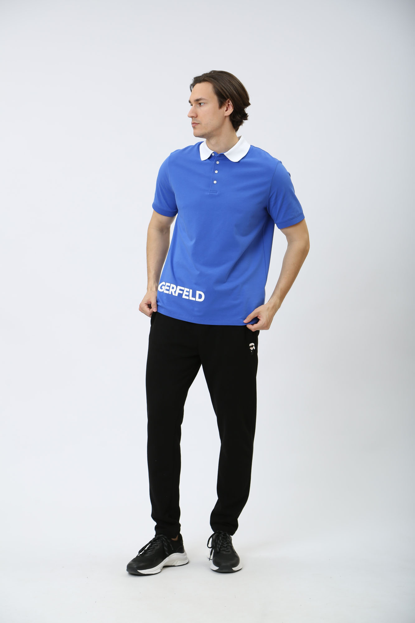 542221_745020 Поло Karl Lagerfeld Голубой