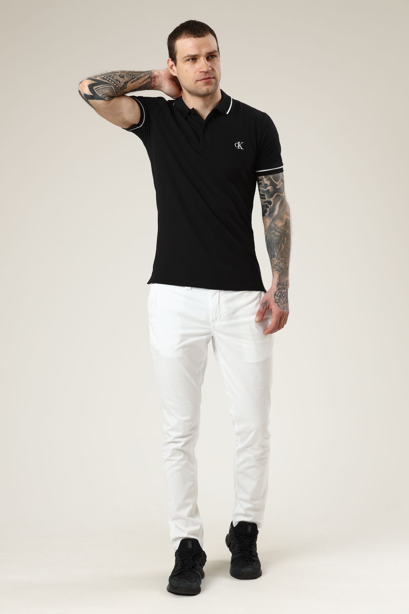 J30J315603 Поло Calvin Klein Jeans Черный