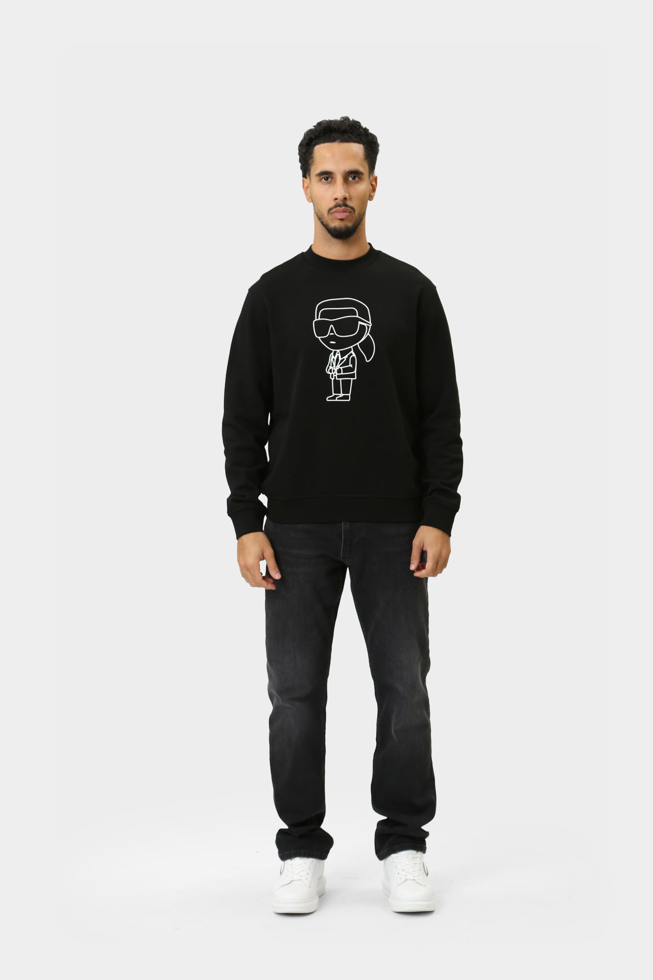 544910_705034 Свитшот Karl Lagerfeld Черный