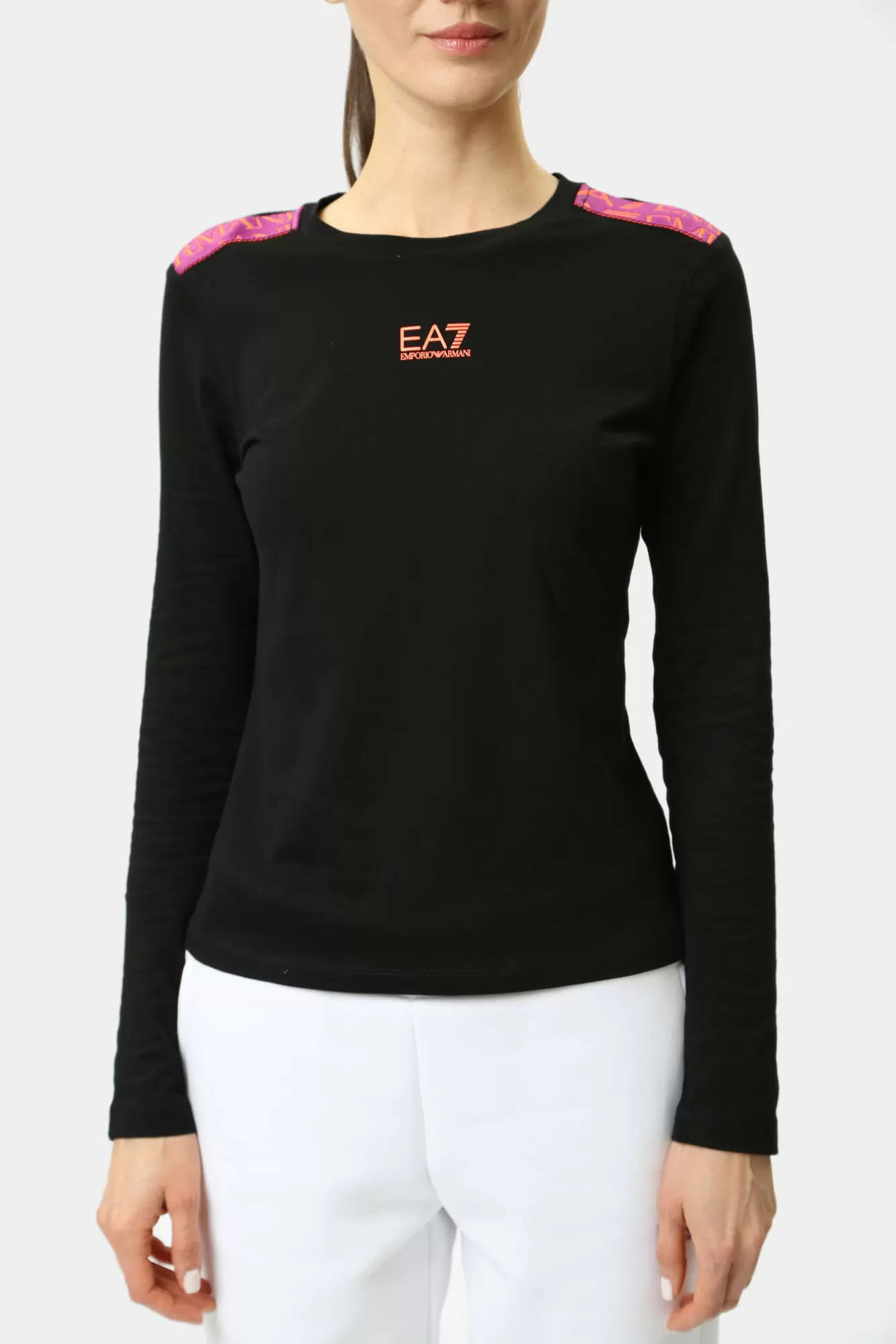 6DTT16_TJLOZ лонгслив ea7 