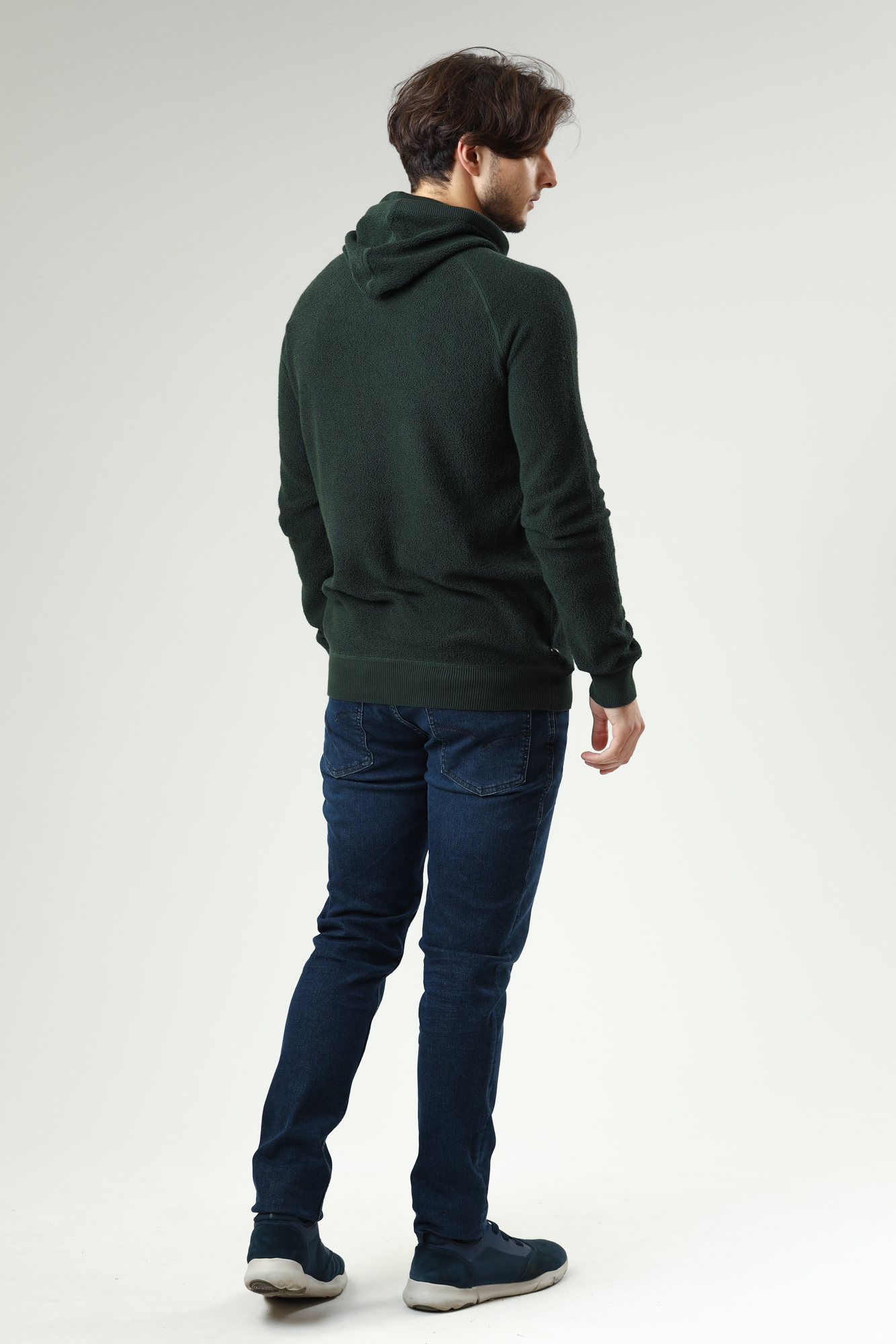 30028145_10012185 Худи Strellson Зеленый