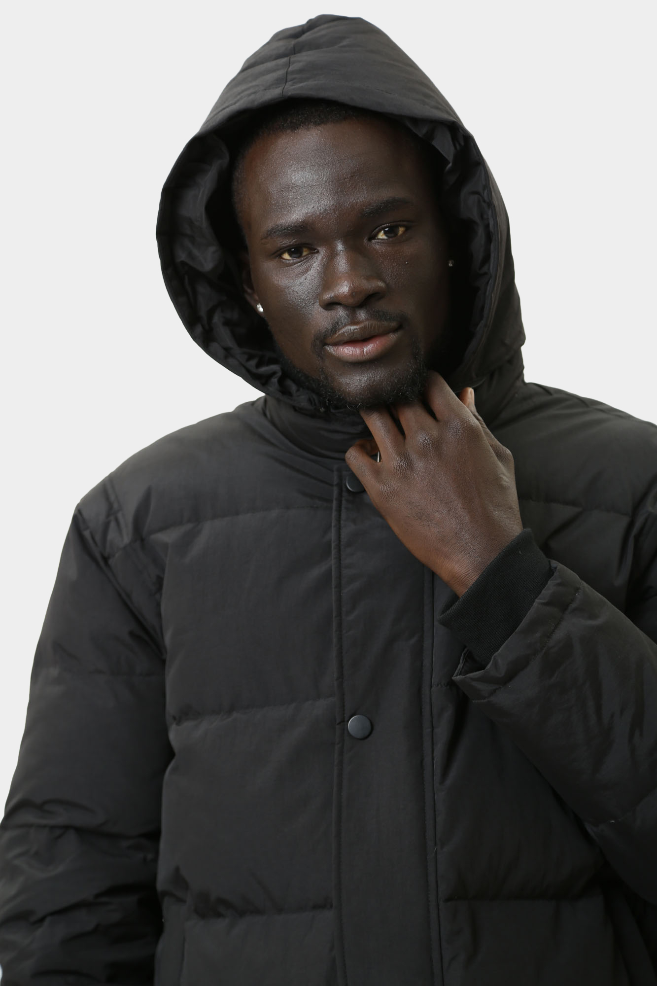 PBMG0422 Пуховик Bikkembergs Черный