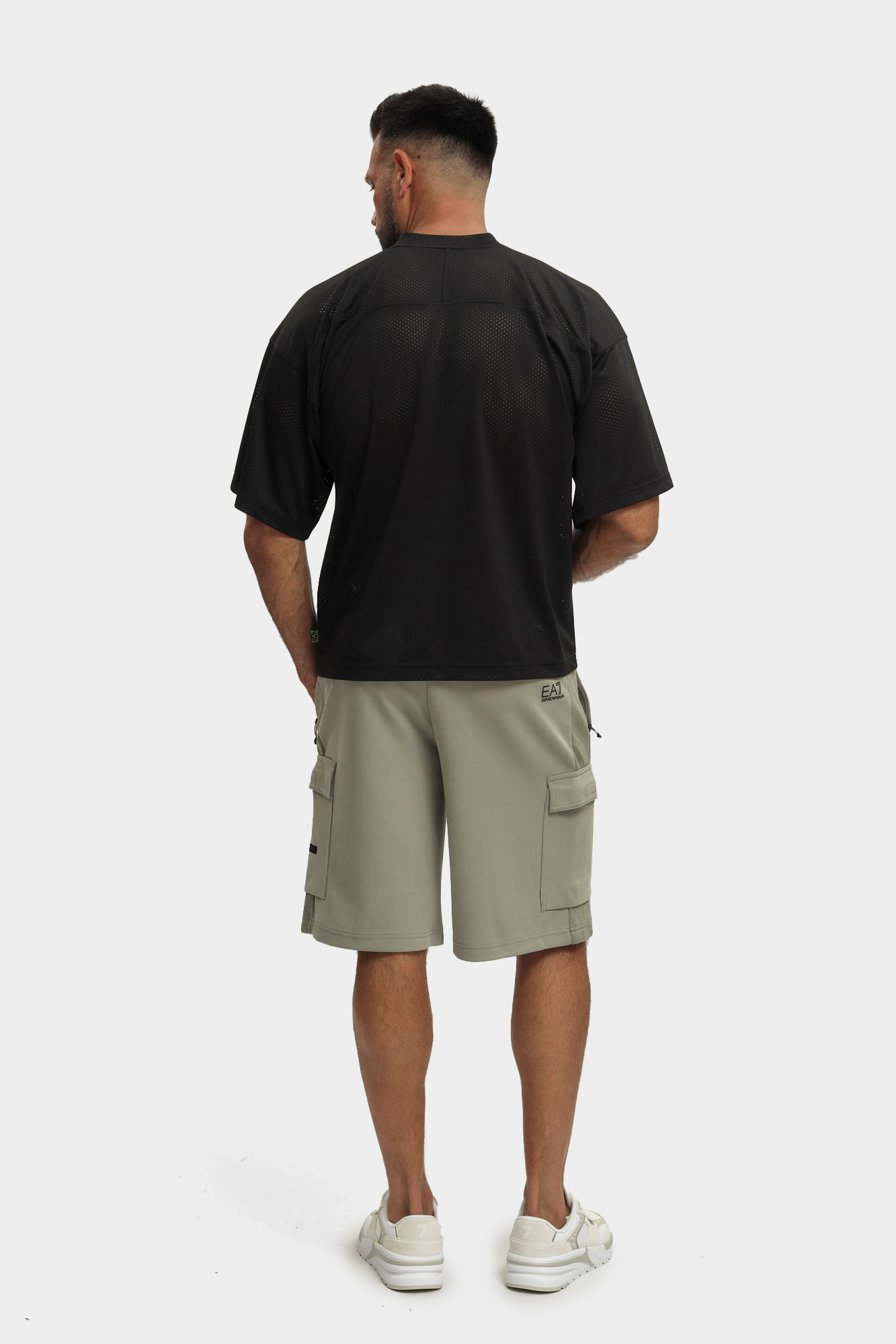 7M000326_AF12660 Шорты трикотажные EA7 Зеленый