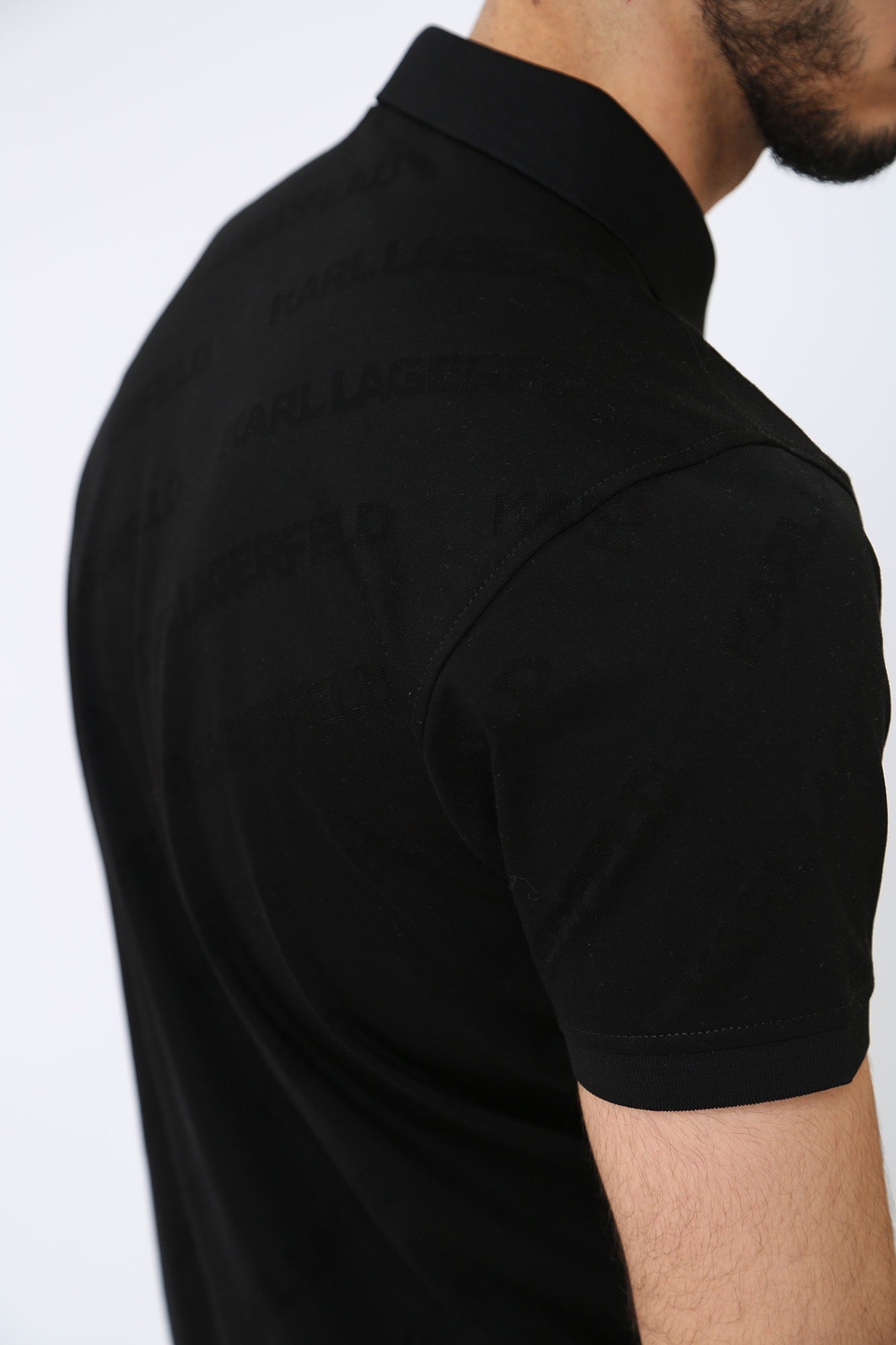 532201_745004 Поло Karl Lagerfeld Черный