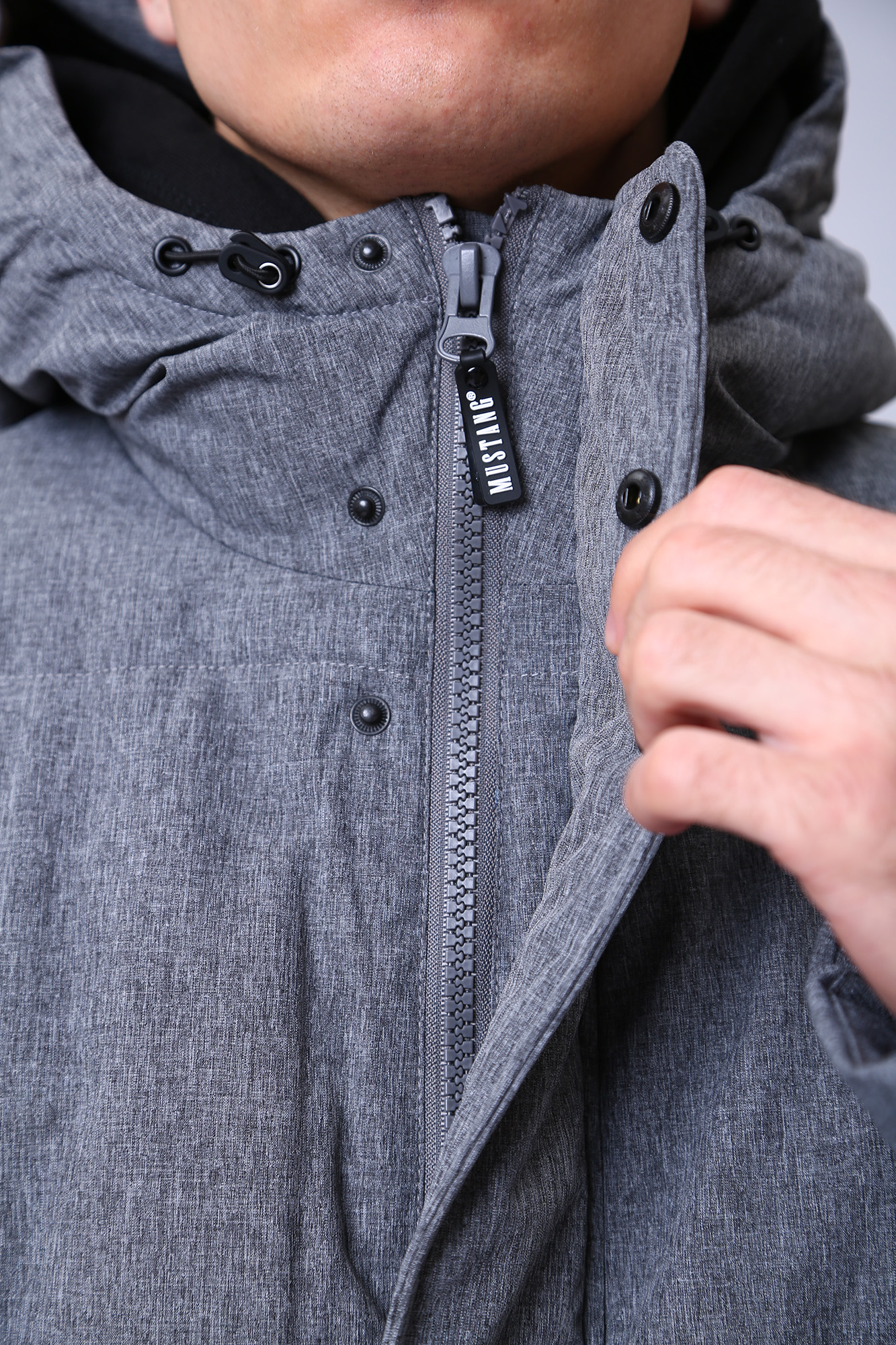 1012700 Куртка утепленная Mustang Серый