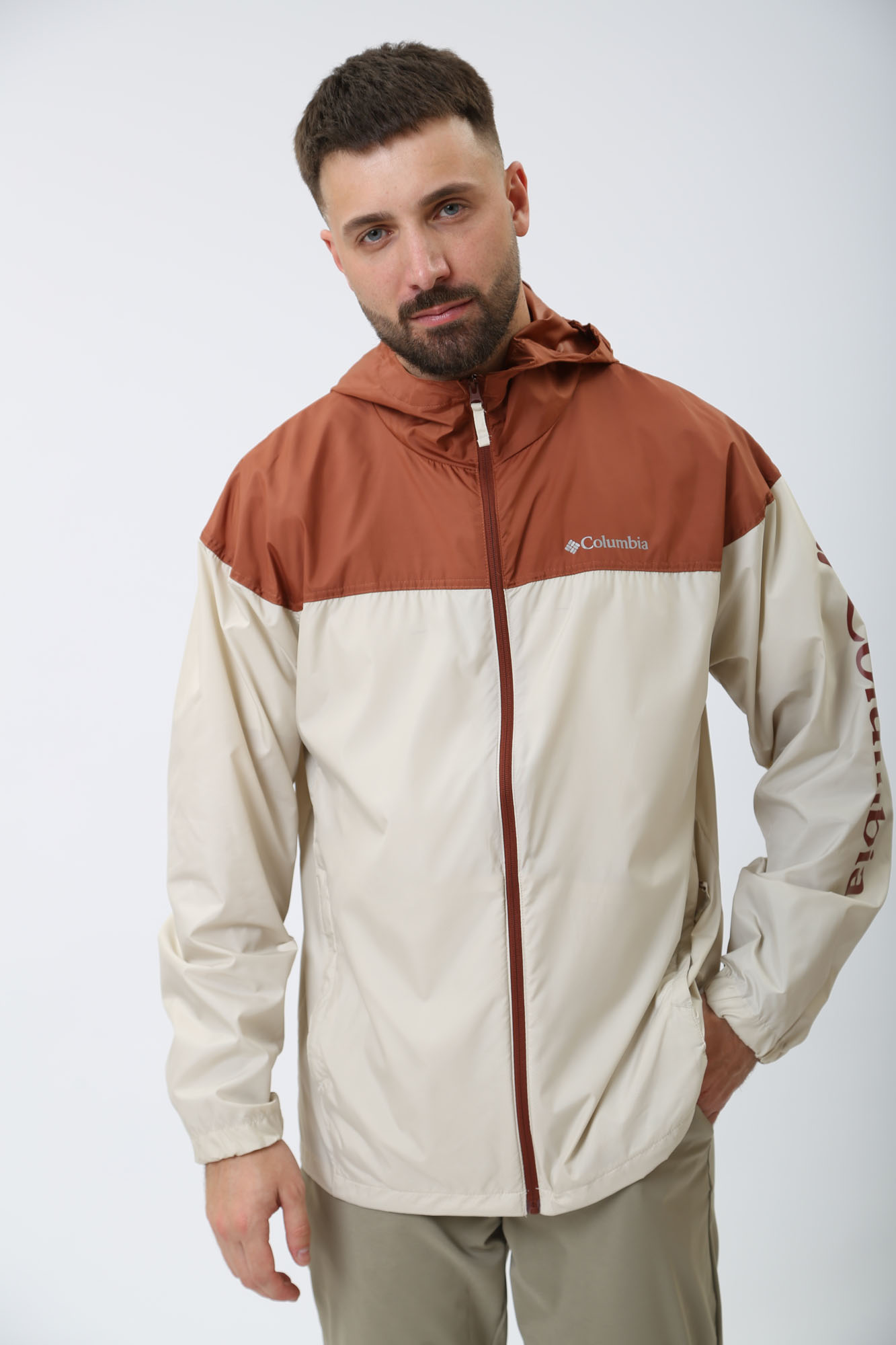 1988711 Ветровка Columbia Бежевый