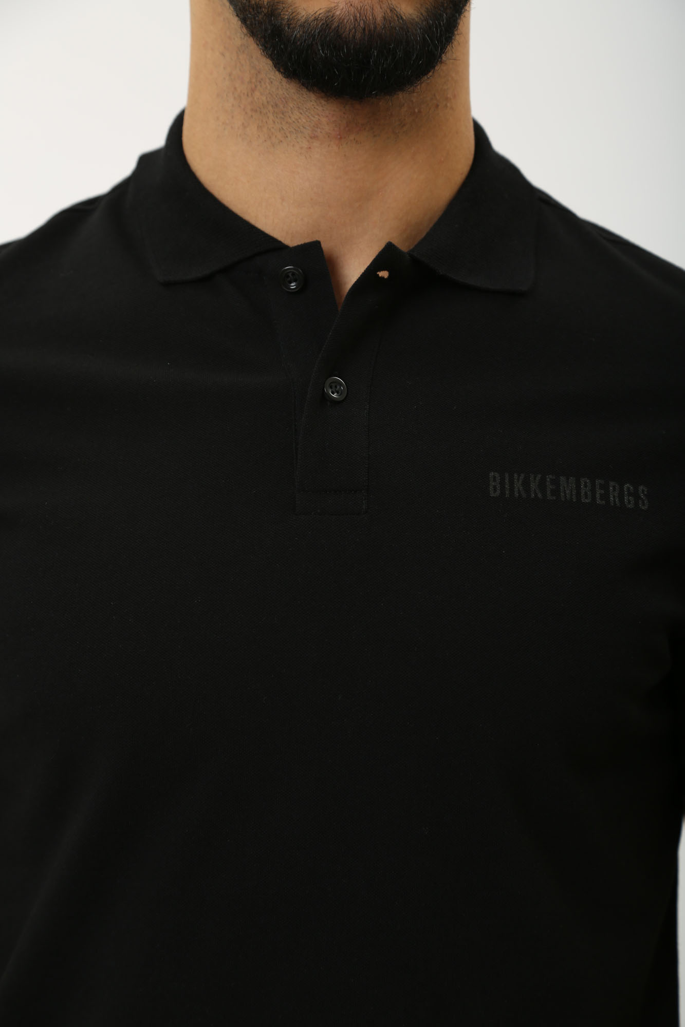 PBMT0417 Поло Bikkembergs Черный