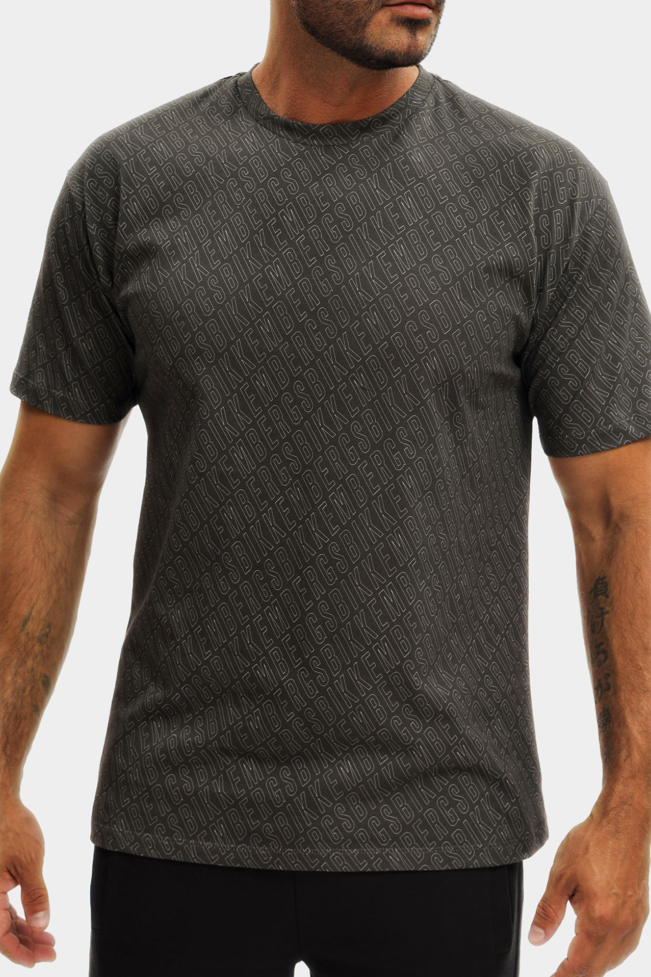 BMT0912 Футболка Bikkembergs Черный