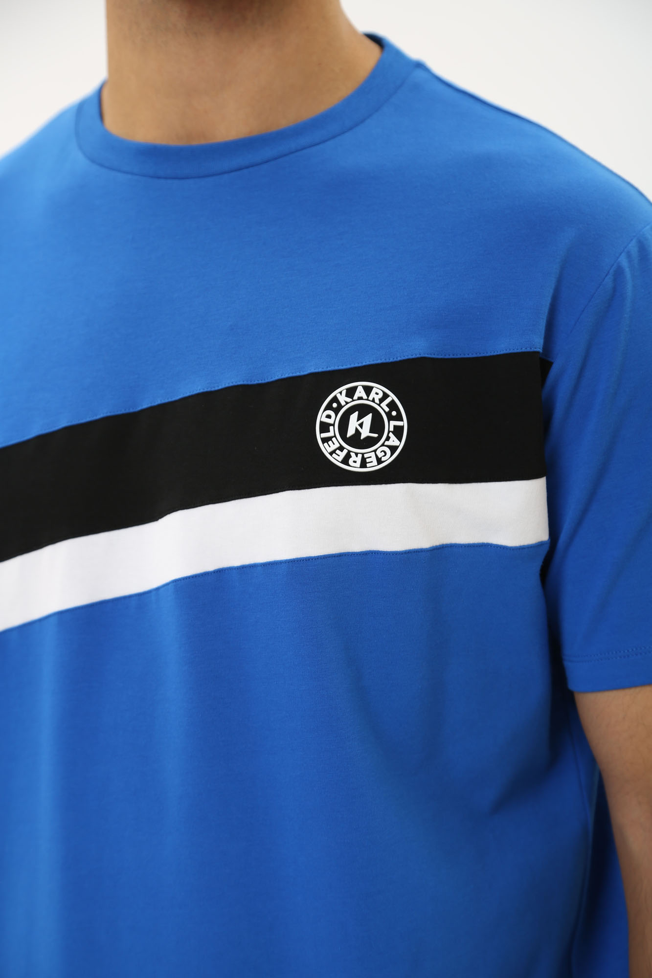 543221_75508 Футболка Karl Lagerfeld Голубой