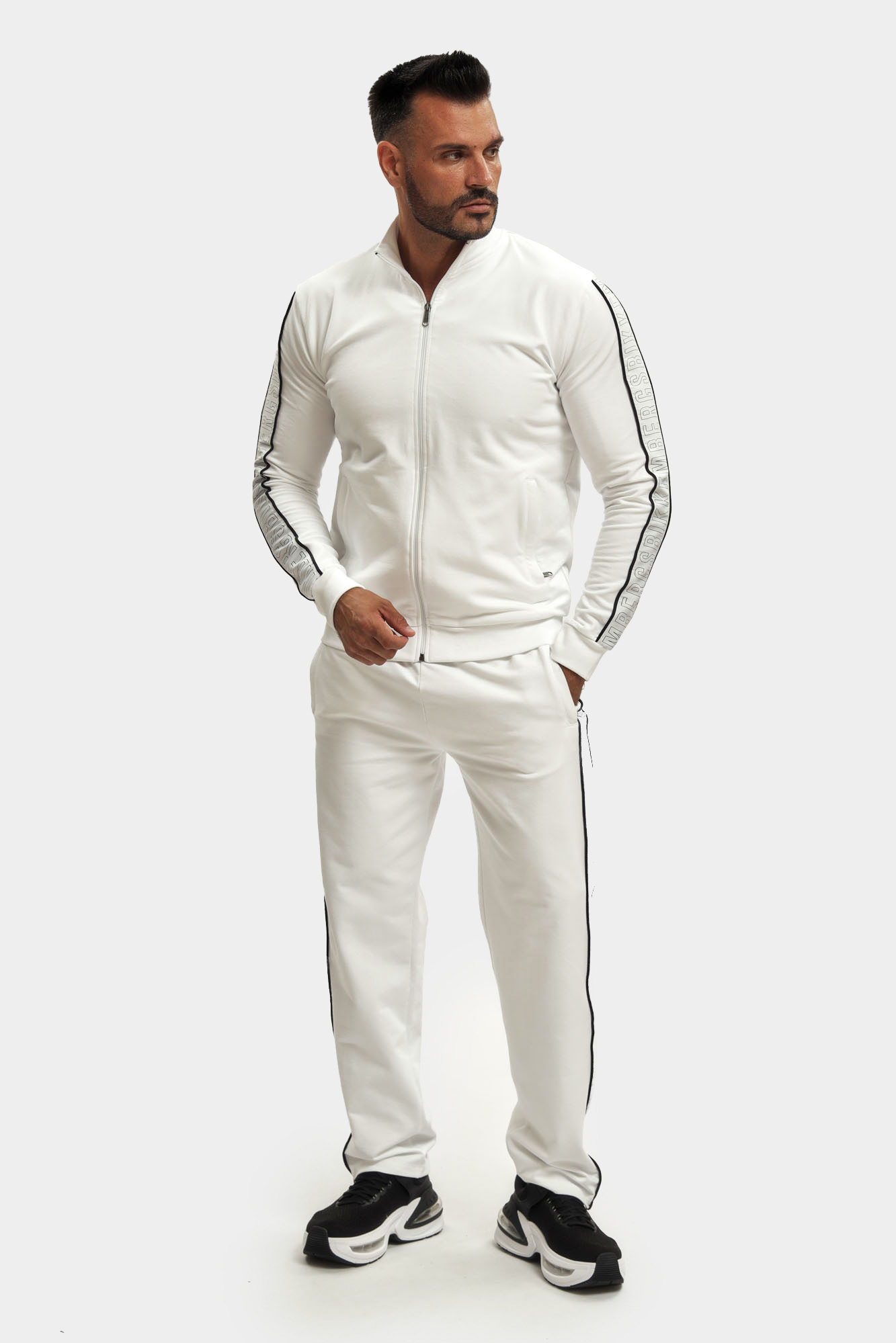 BMF0841 Толстовка Bikkembergs Белый