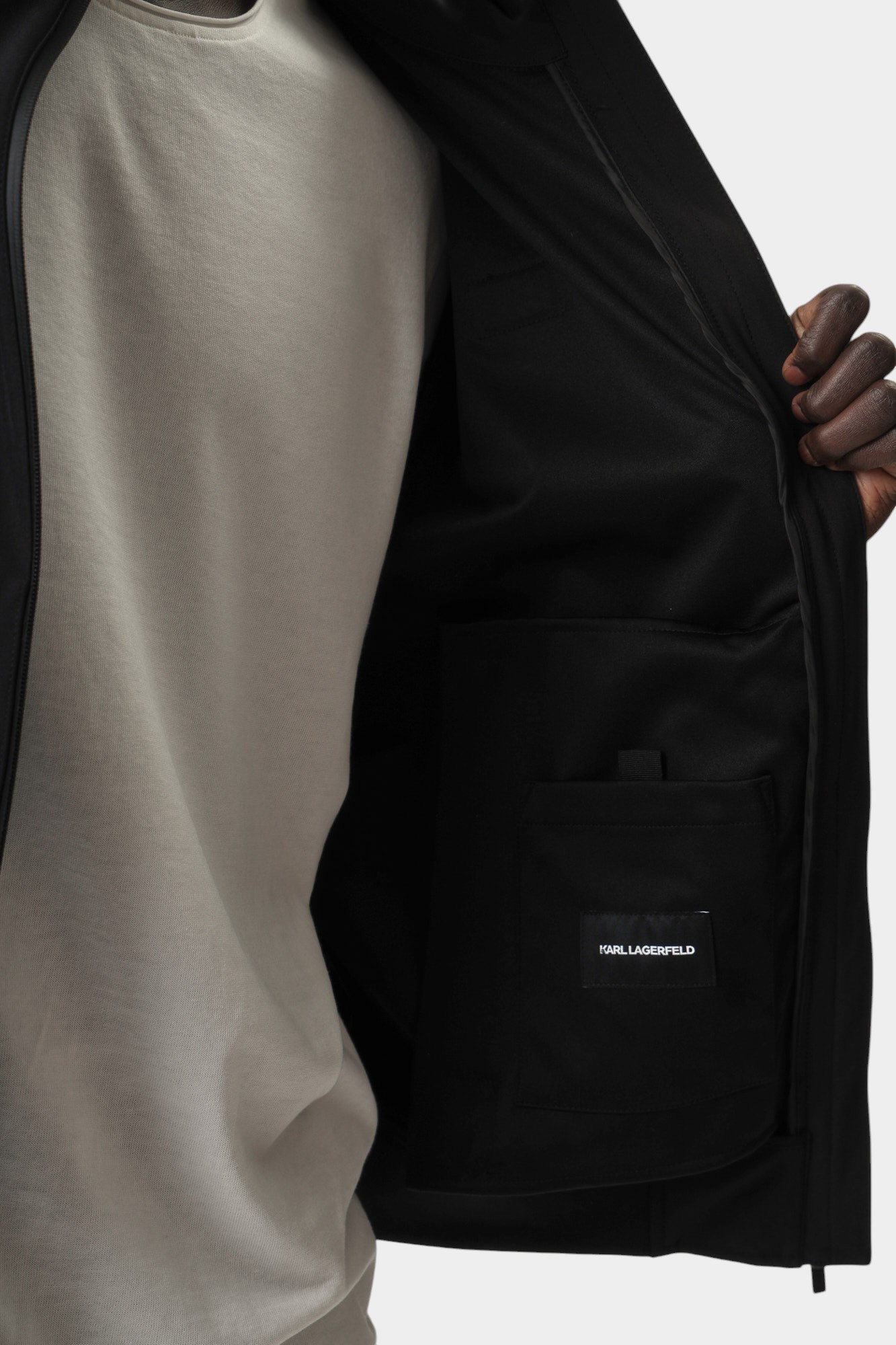 551580_505020 Толстовка Karl Lagerfeld Черный