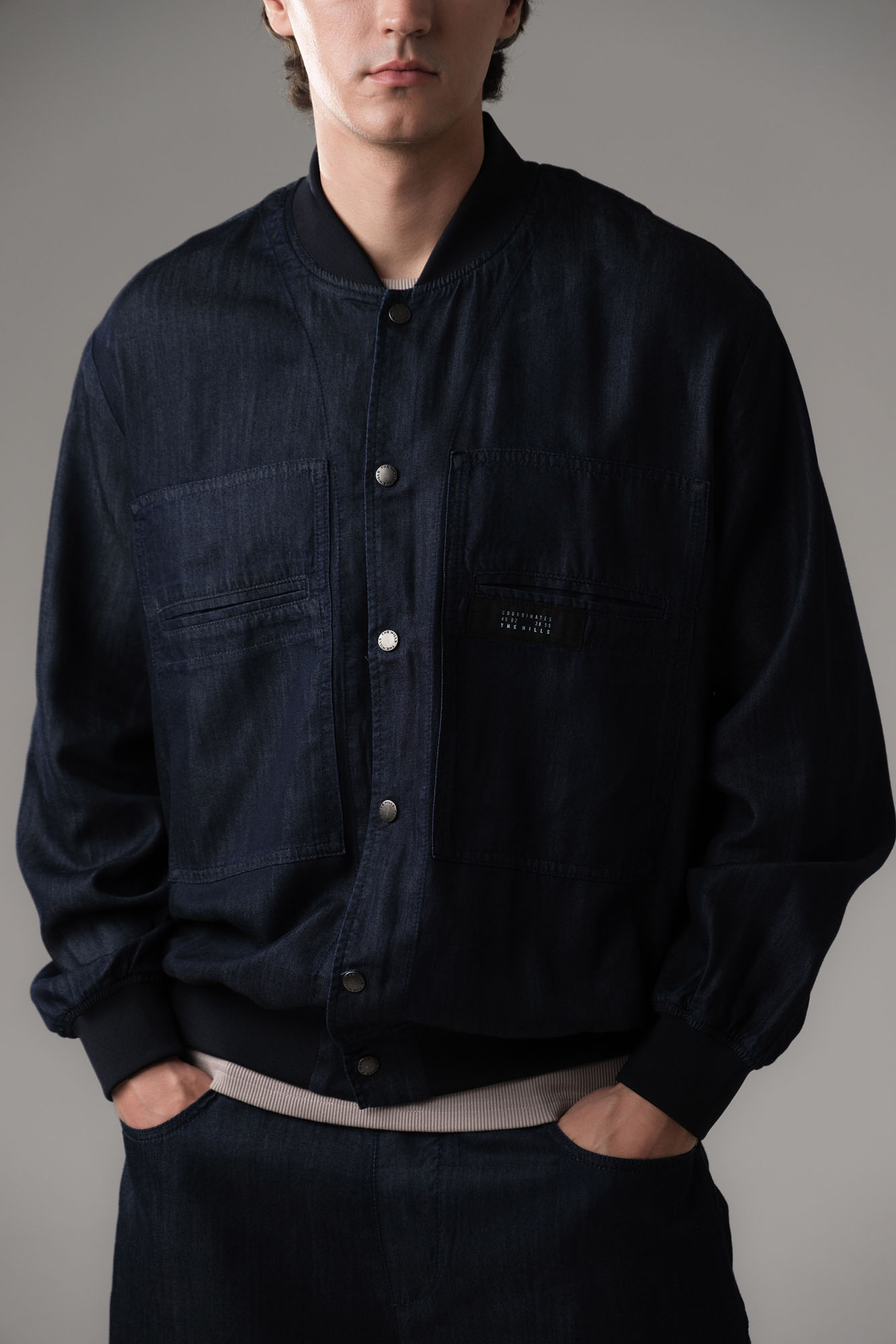 M-251-TK-56-7008 Бомбер The Hills Синий