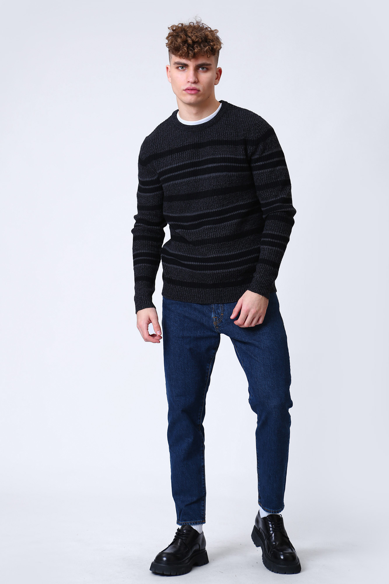 12217487 Свитер Jack & Jones Серый