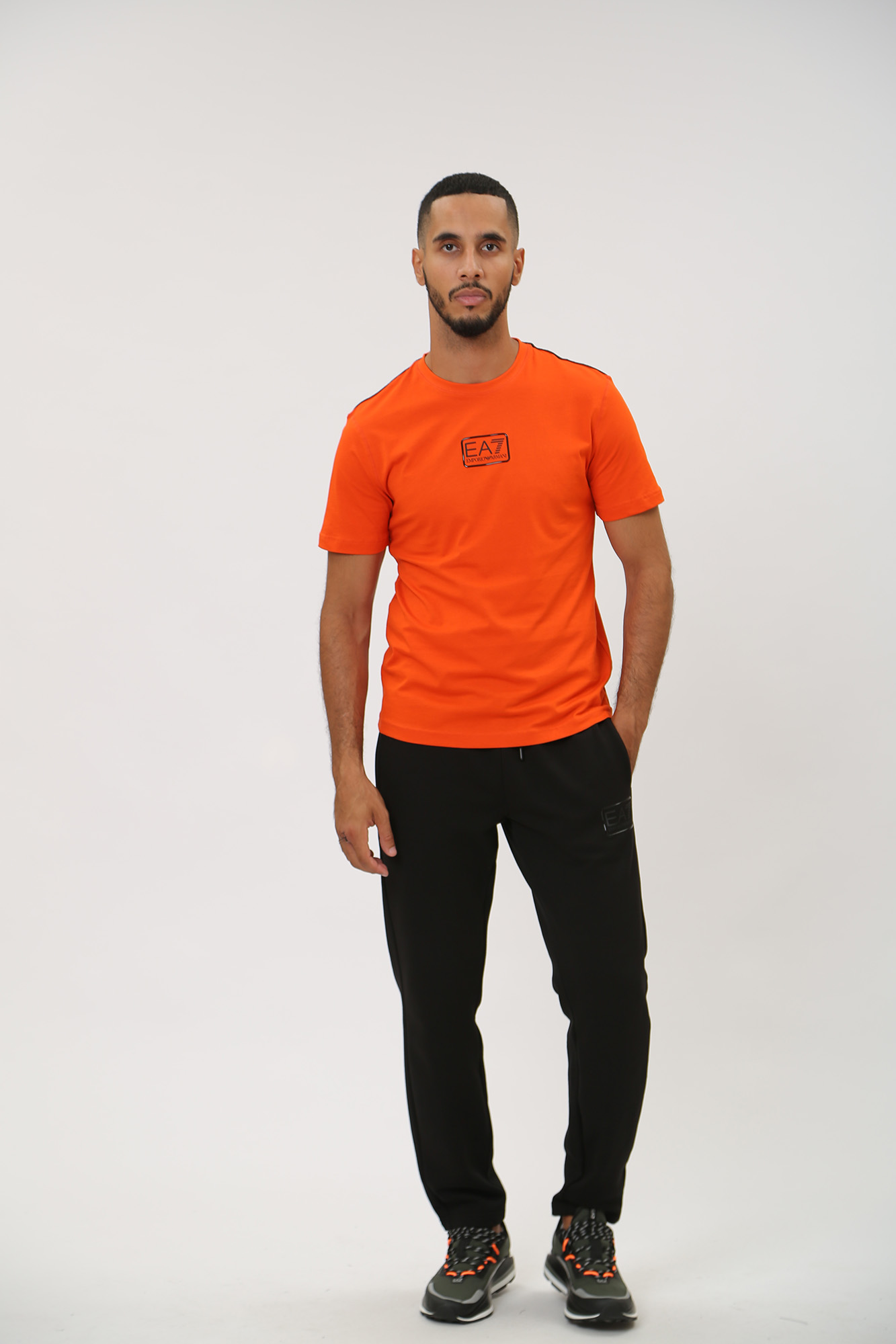 6RPT05_PJ02Z Футболка EA7 Оранжевый