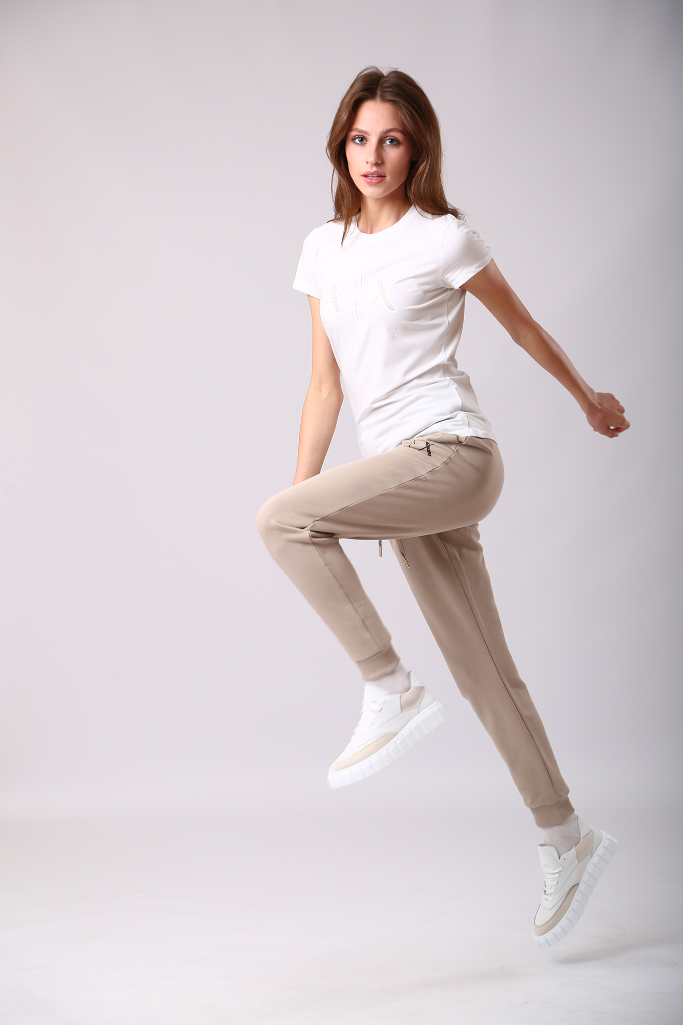 6LYPAG_YJ5TZ брюки спортивные armani exchange 