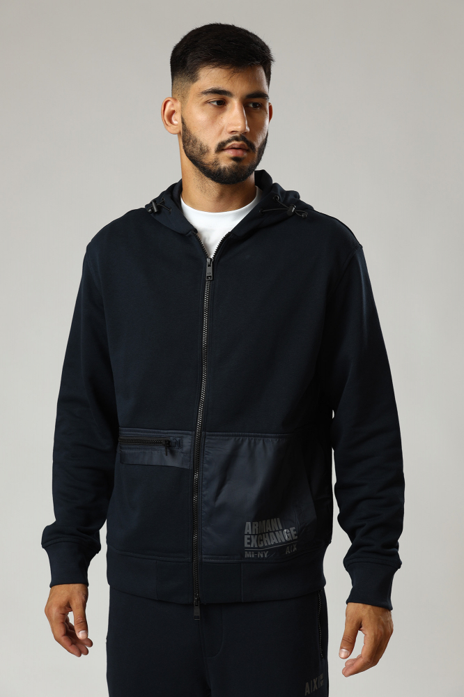 Тренч Armani Exchange Полиамид Черный