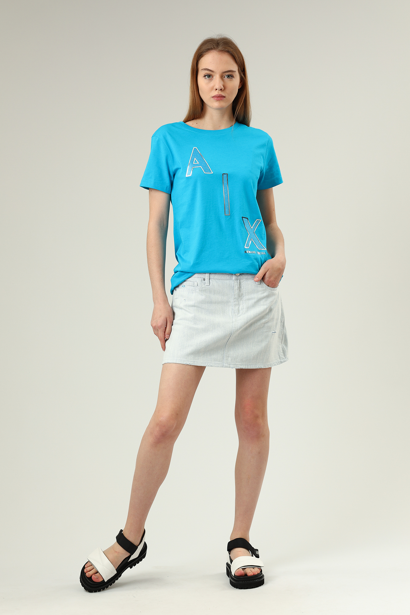 3LYTAC_YJ3CZ футболка armani exchange 