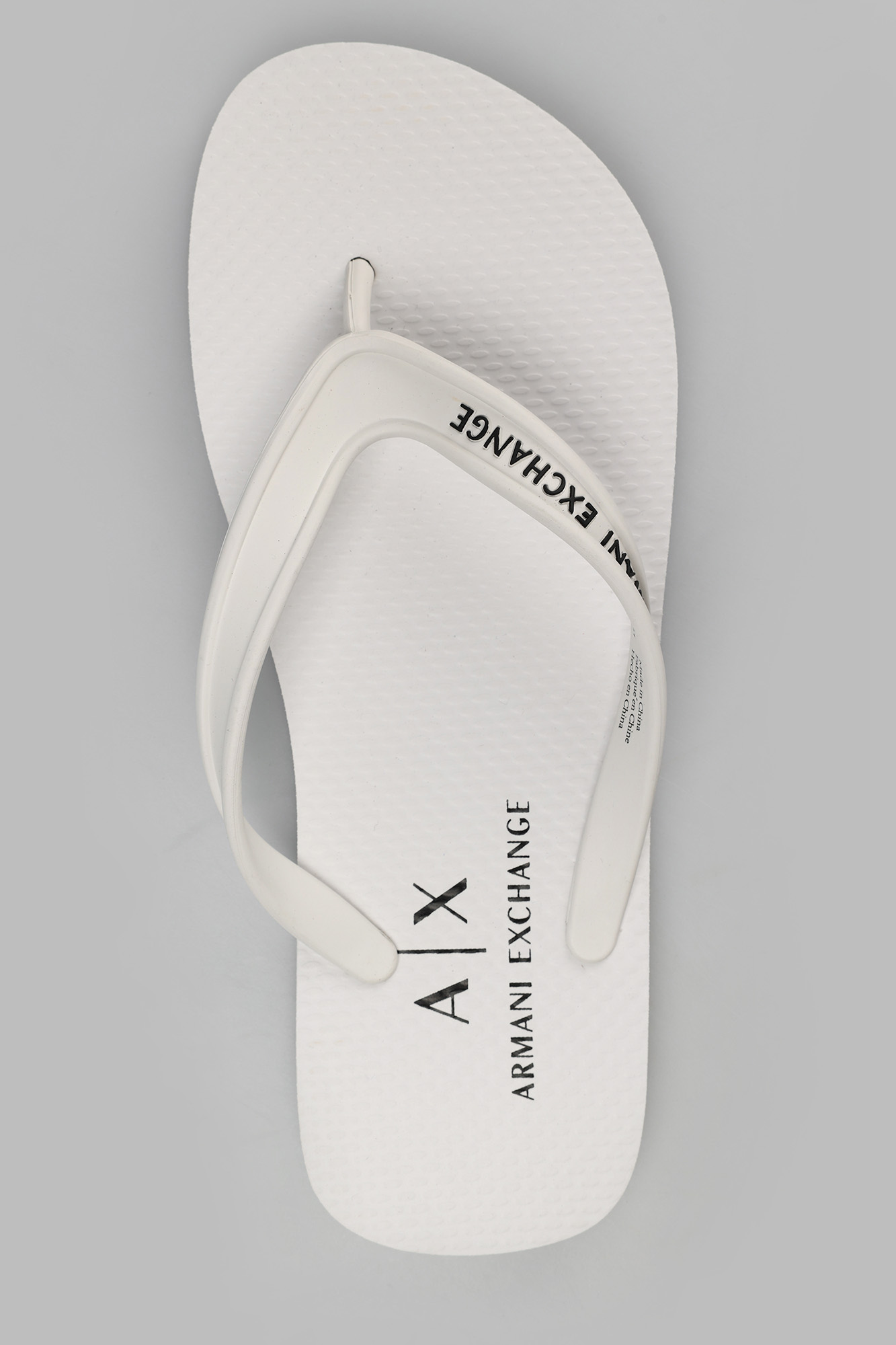 XUQ002_XV676 Шлепанцы Armani Exchange Белый