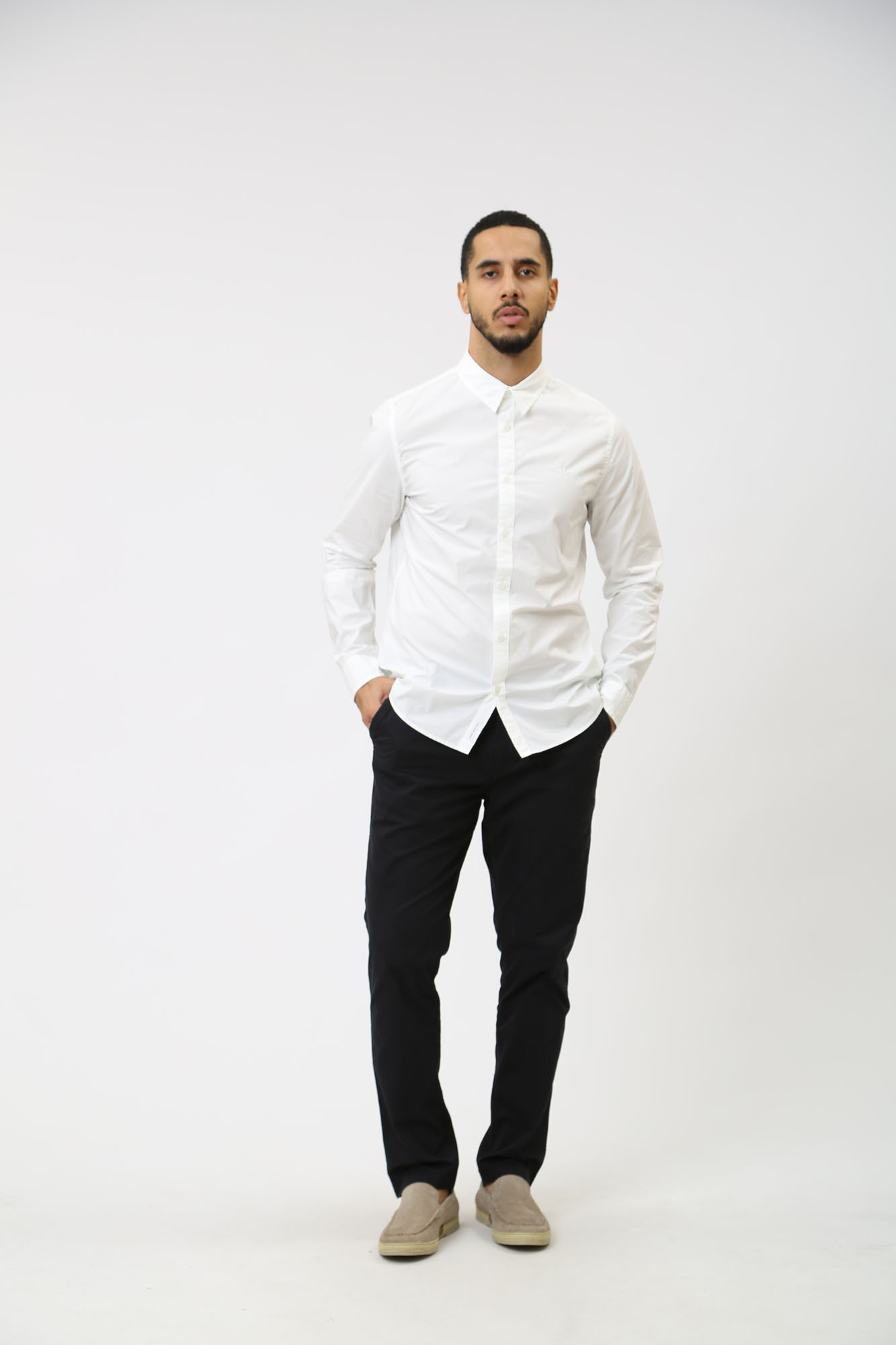 J30J324614 Рубашка с длинным рукавом Calvin Klein Jeans Белый