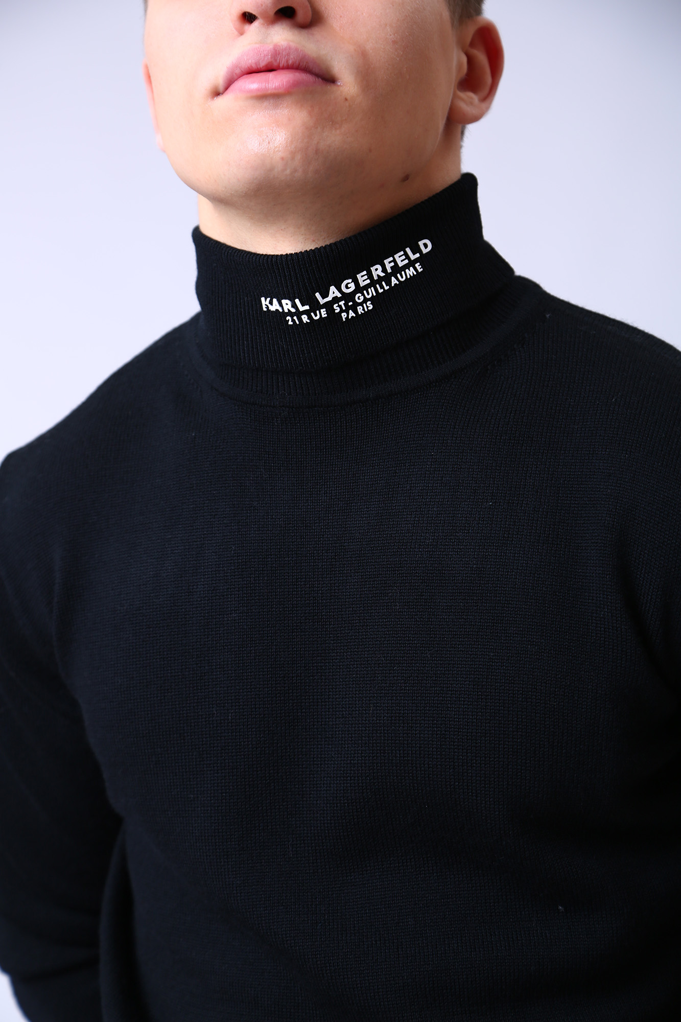 524399_655019 Водолазка Karl Lagerfeld Черный