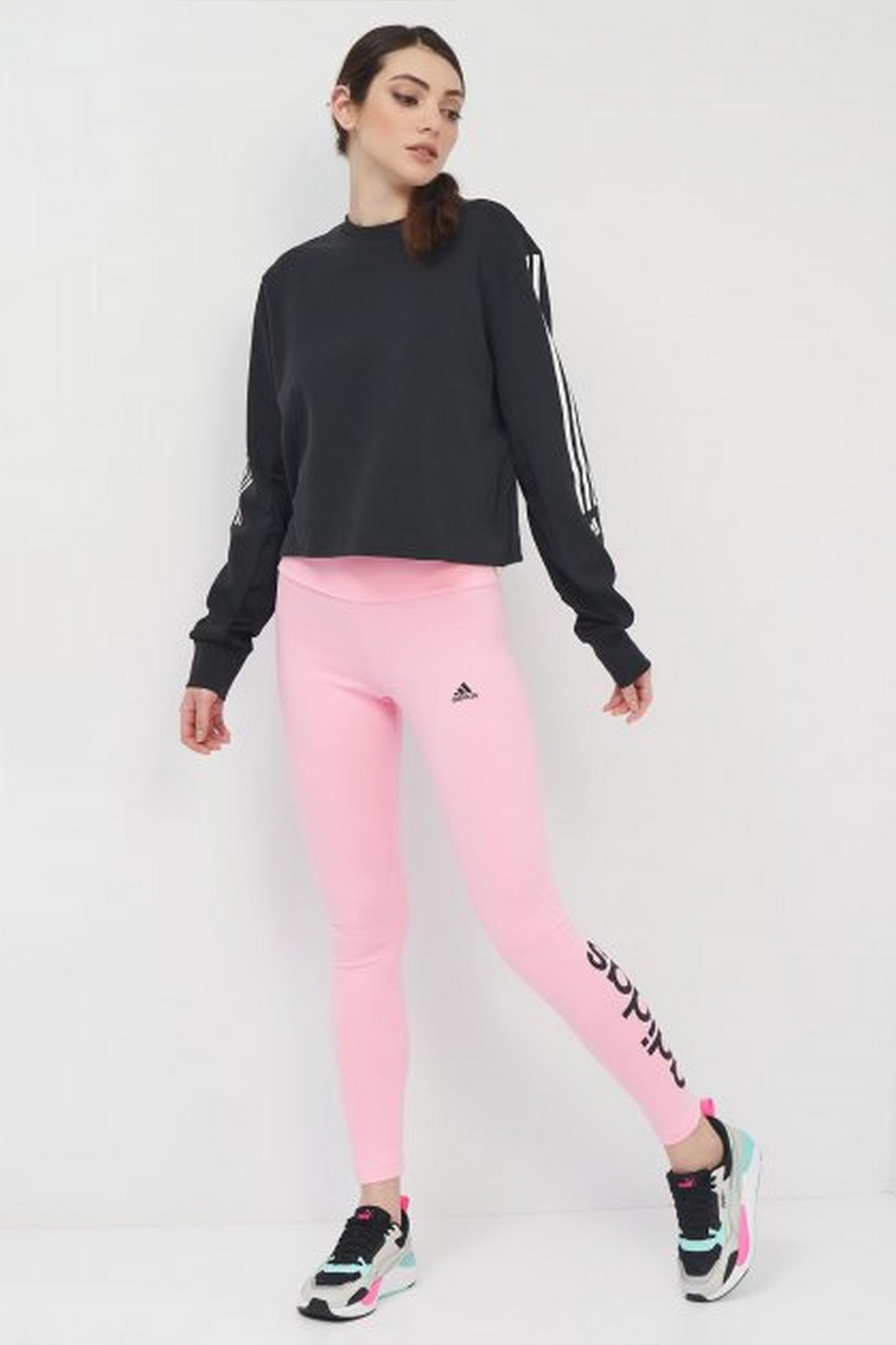 HD1691 Леггинсы Adidas Розовый