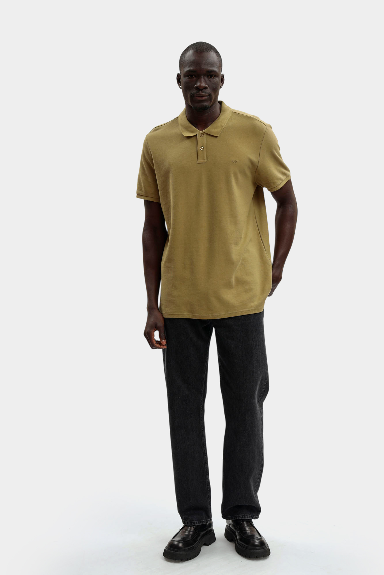 1017408 Поло Mustang Зеленый