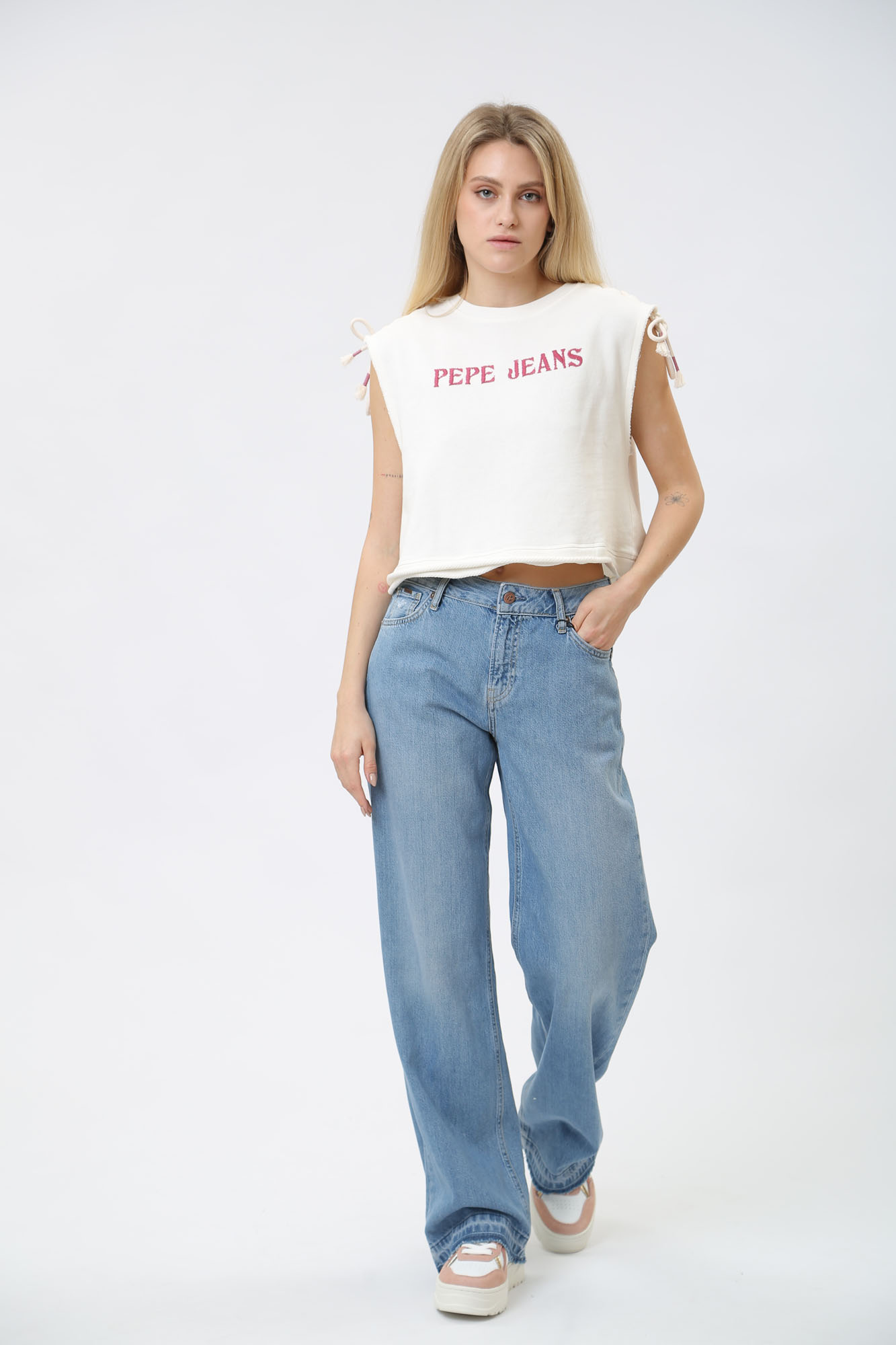 PL204694 джинсы loose st jeans hw vintage  pepe jeans 