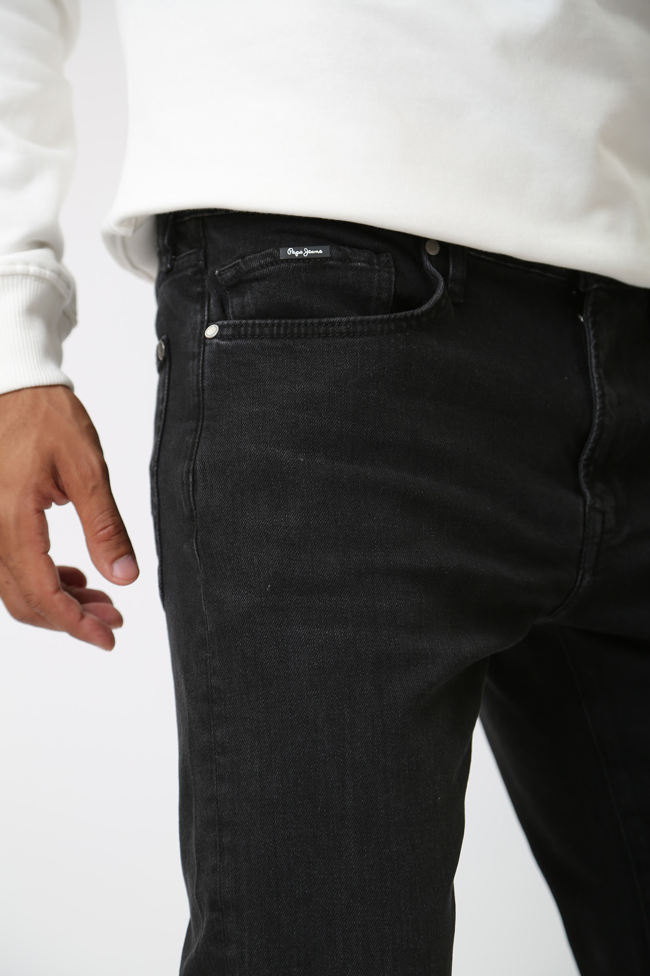 PM206522XV1 Брюки джинсовые Pepe Jeans Черный