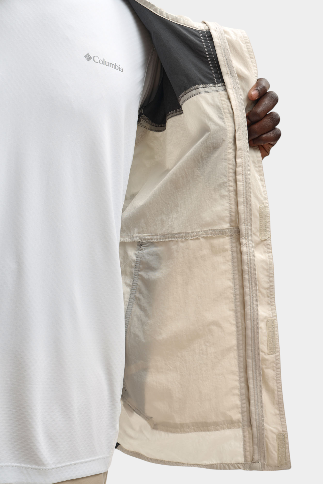 Ветровка Columbia Бежевый