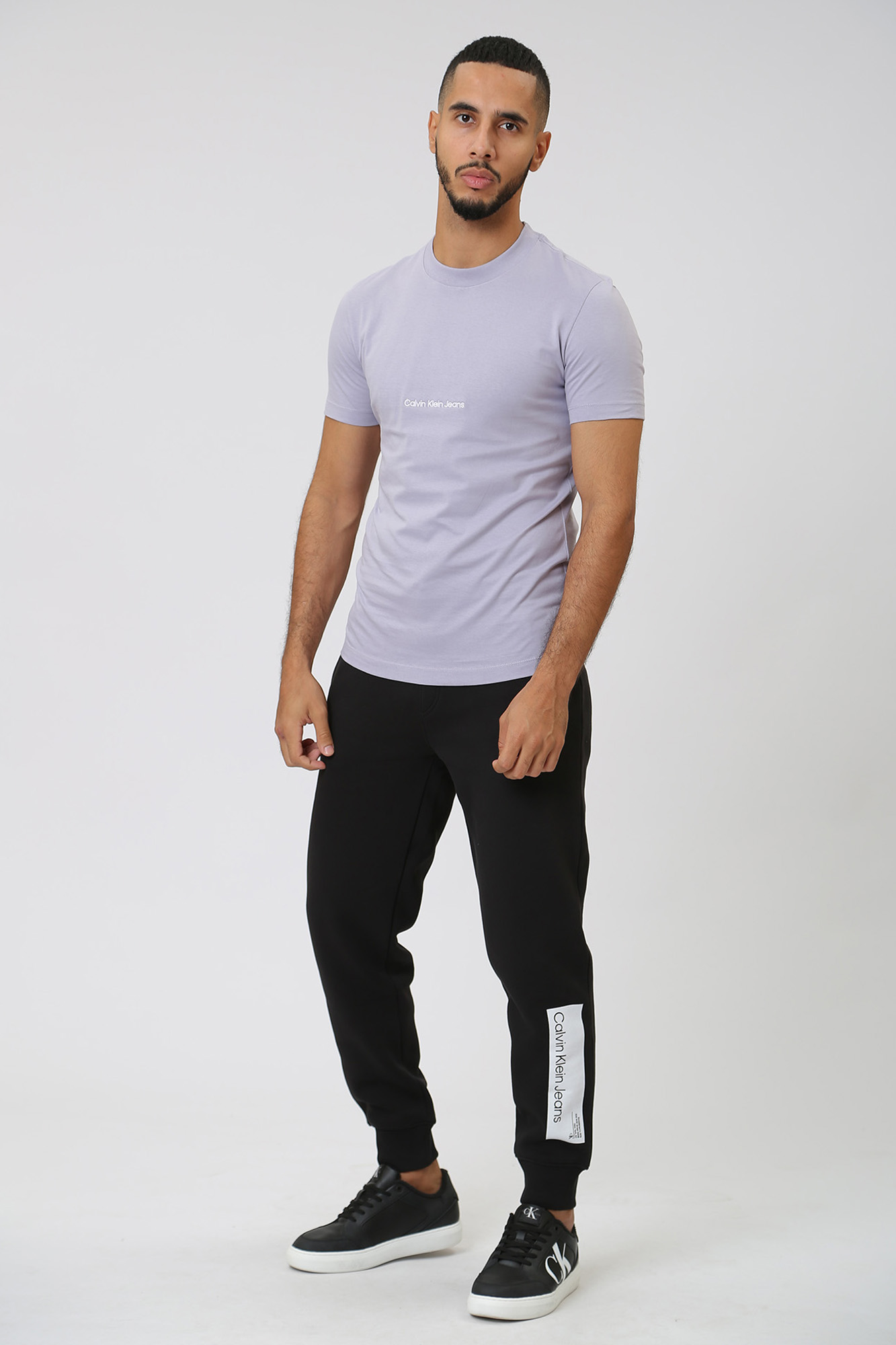 J30J322848 Футболка Calvin Klein Jeans Фиолетовый