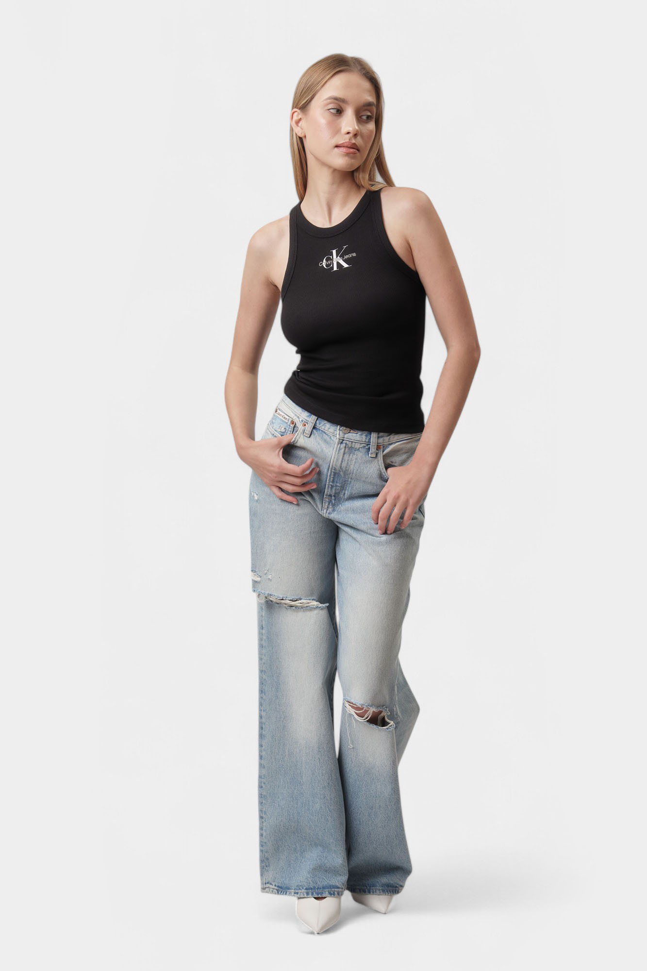 J20J225301 топ calvin klein jeans 