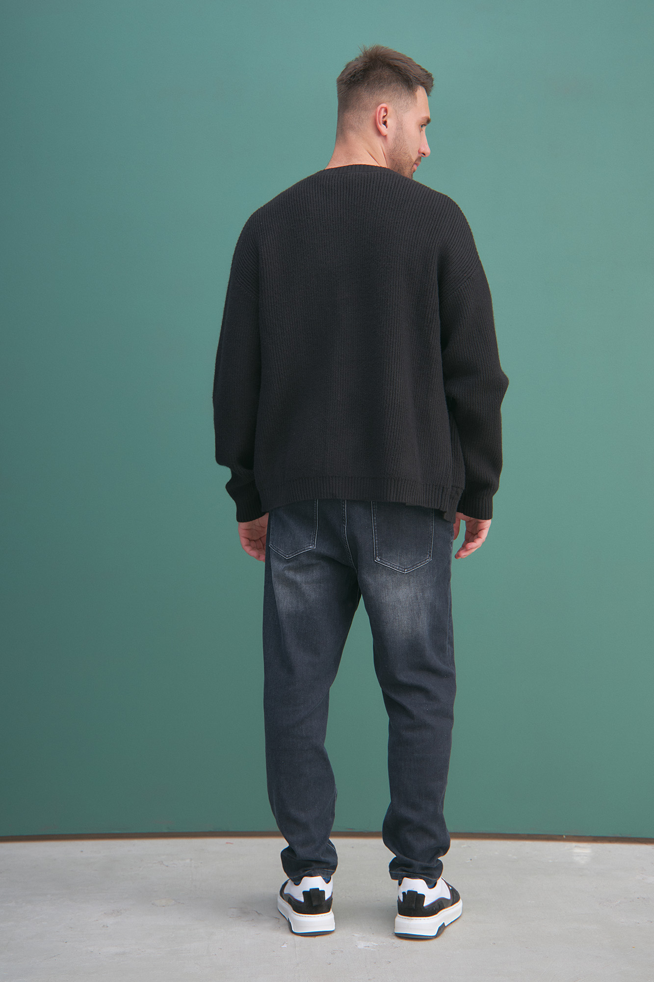 M-232-QW-91127 Кардиган The Hills Черный