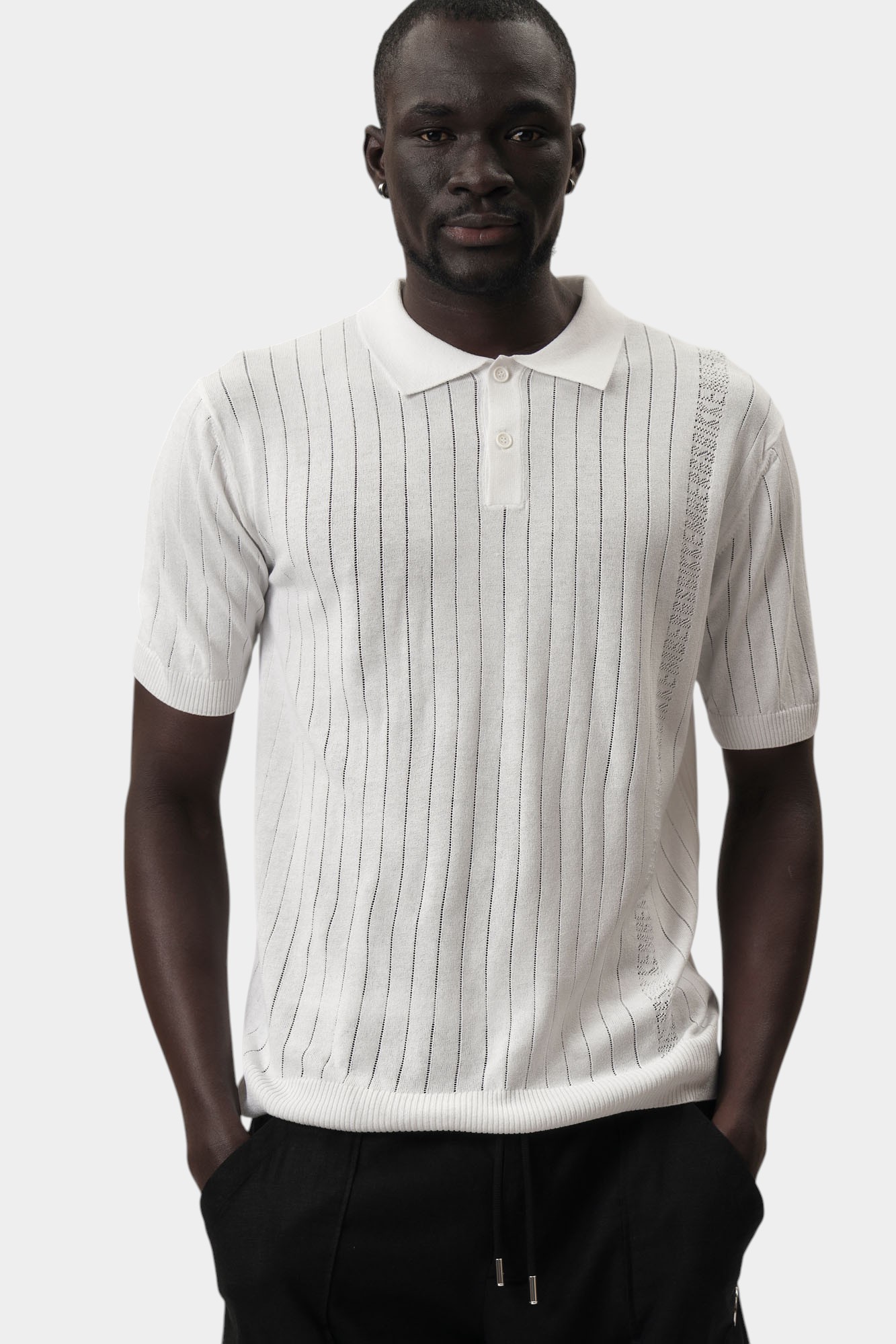 BMM0919 Поло трикотажное Bikkembergs Белый