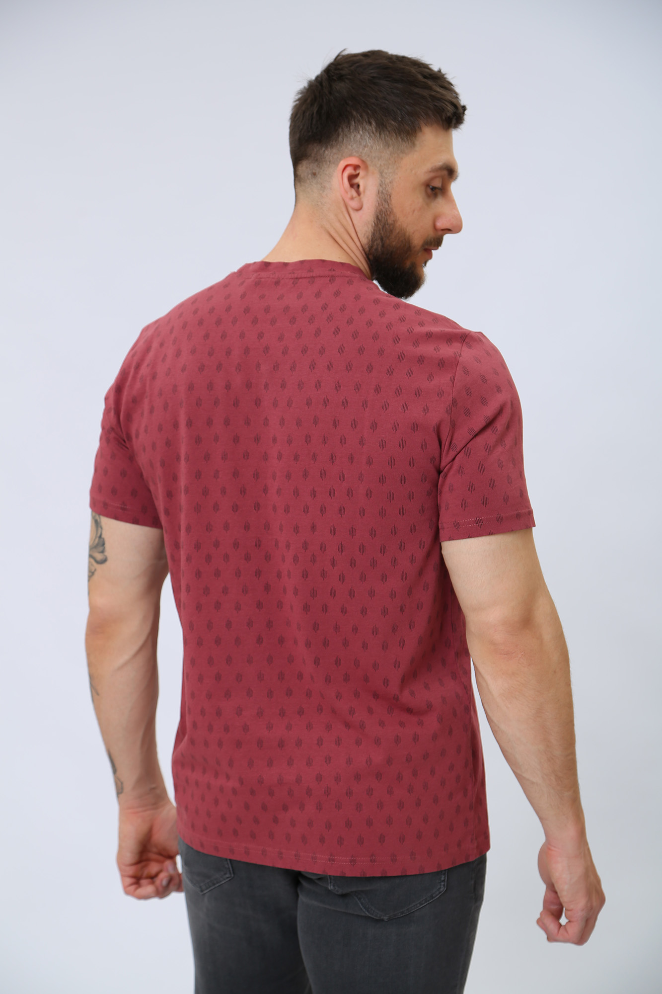 1013527 Футболка Mustang Красный