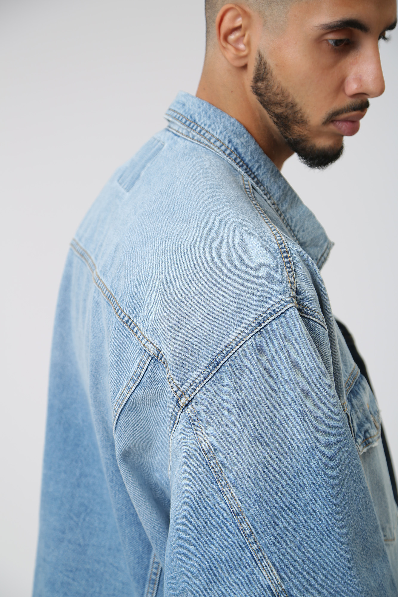 1014332-5000 Куртка джинсовая Mustang Голубой